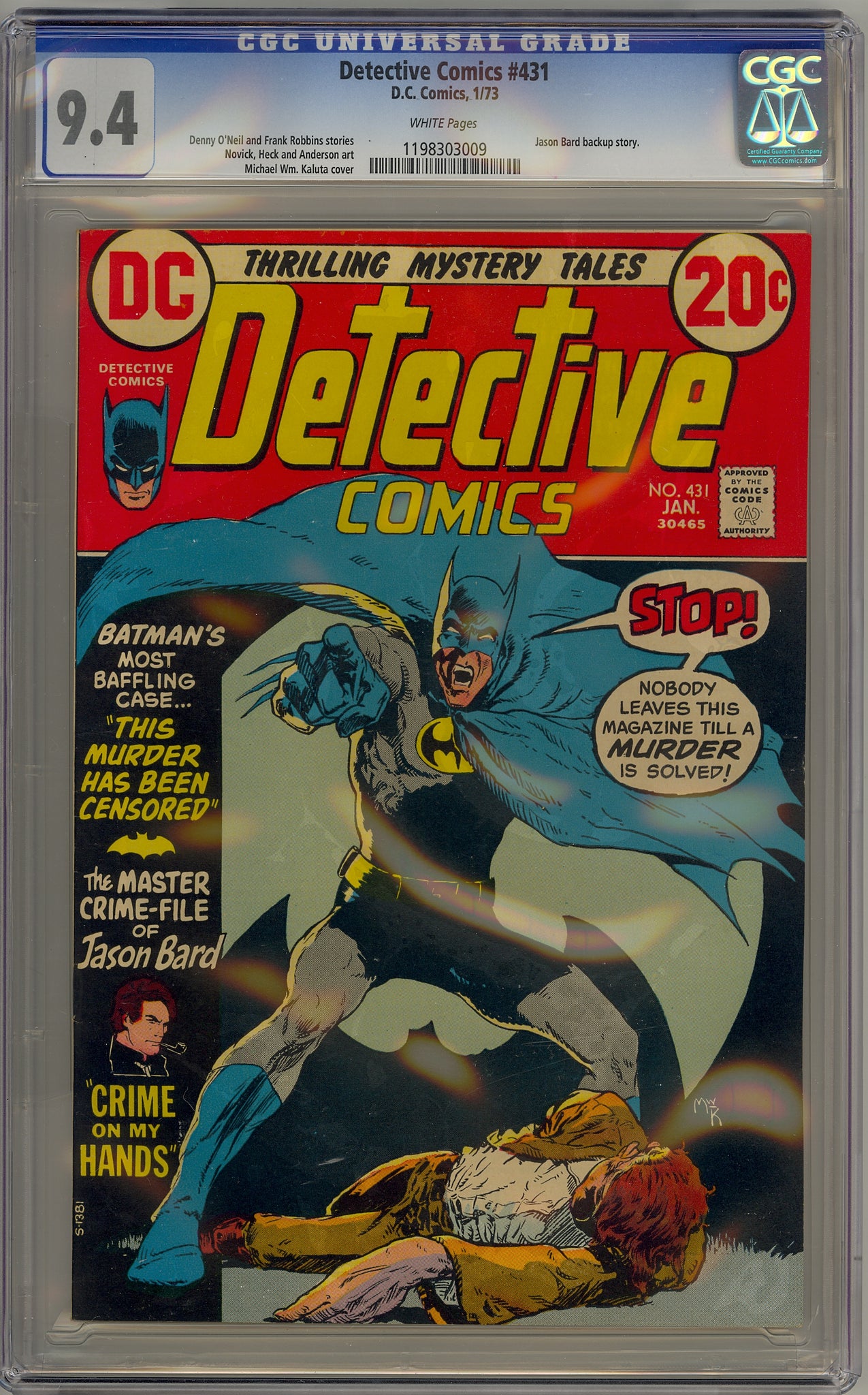 Detective Comics #431 (1973) Kaluta cover