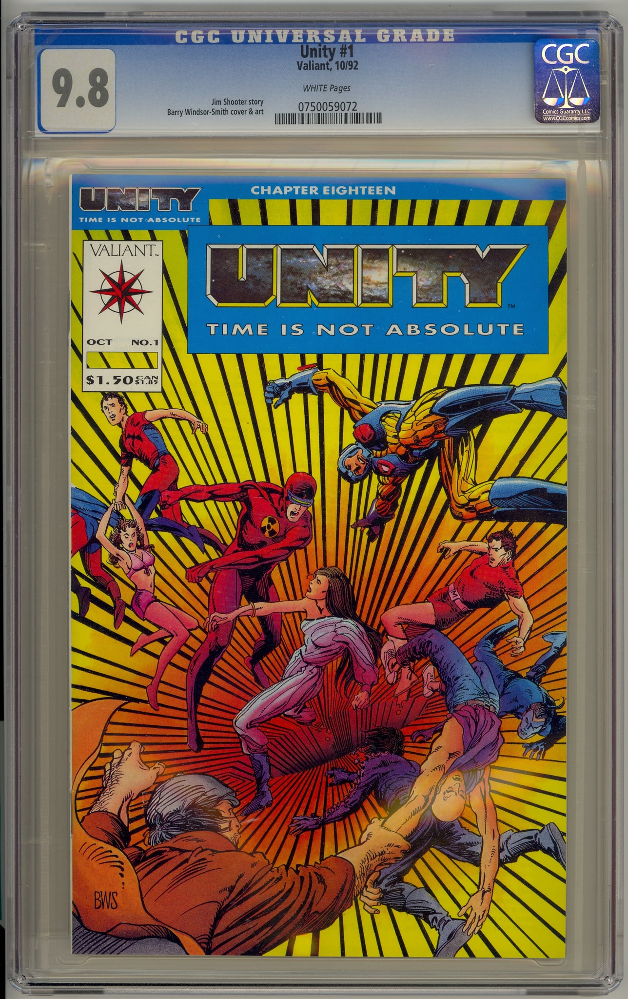 Unity #1 (1992) Barry Windsor Smith
