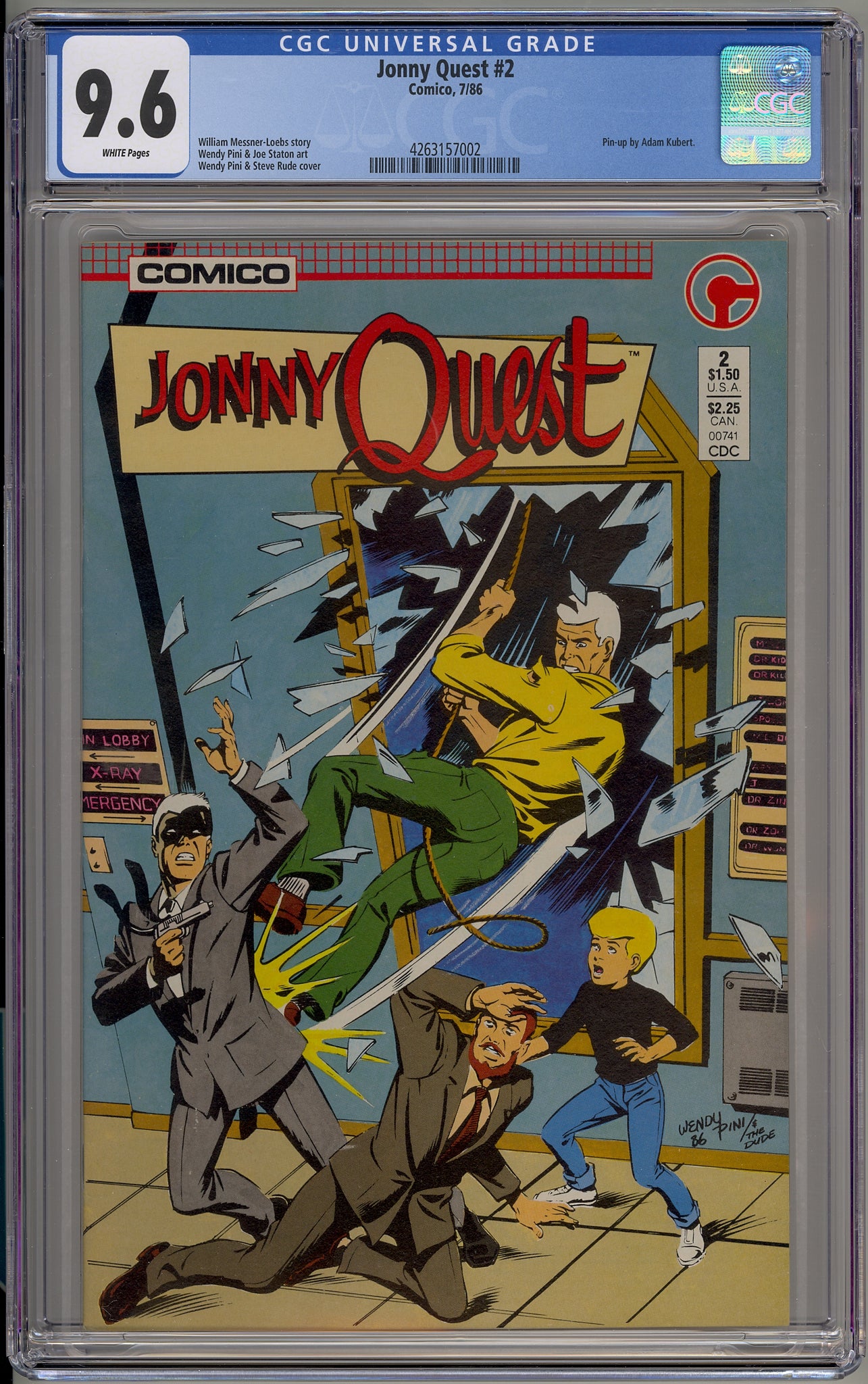 Johnny Quest #2 (1986) Wendy Pini