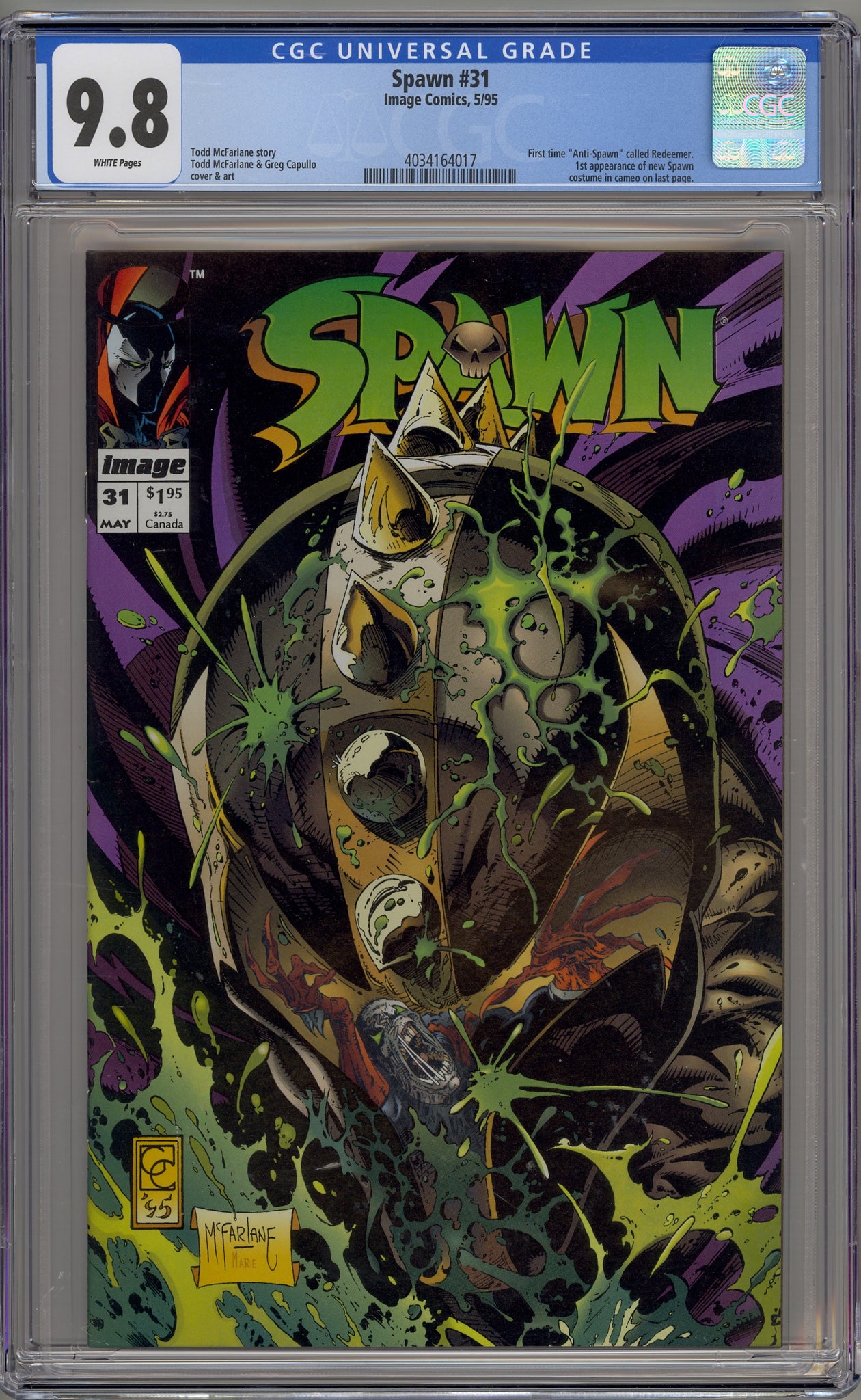 Spawn #31 (1995) Redeemer