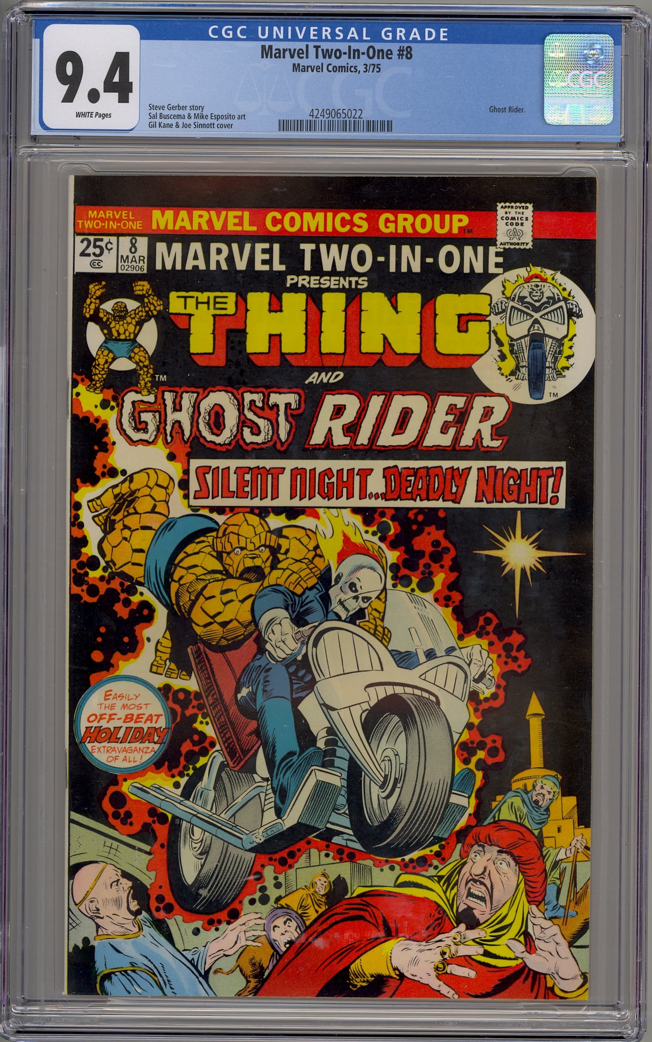 Marvel Two-In-One #8 (1975) Ghost Rider, Thing