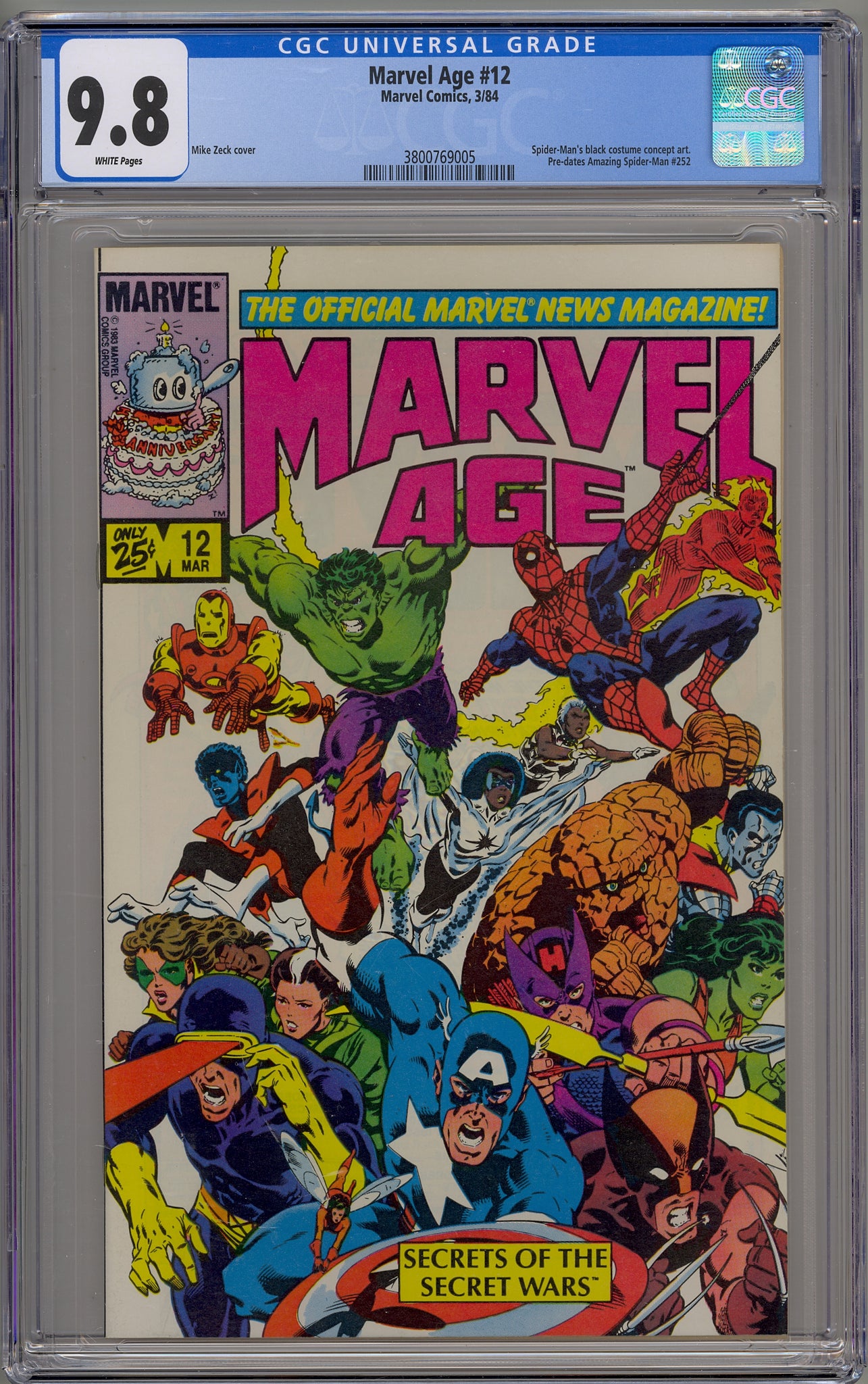 Marvel Age #12 (1984) Spider-Man