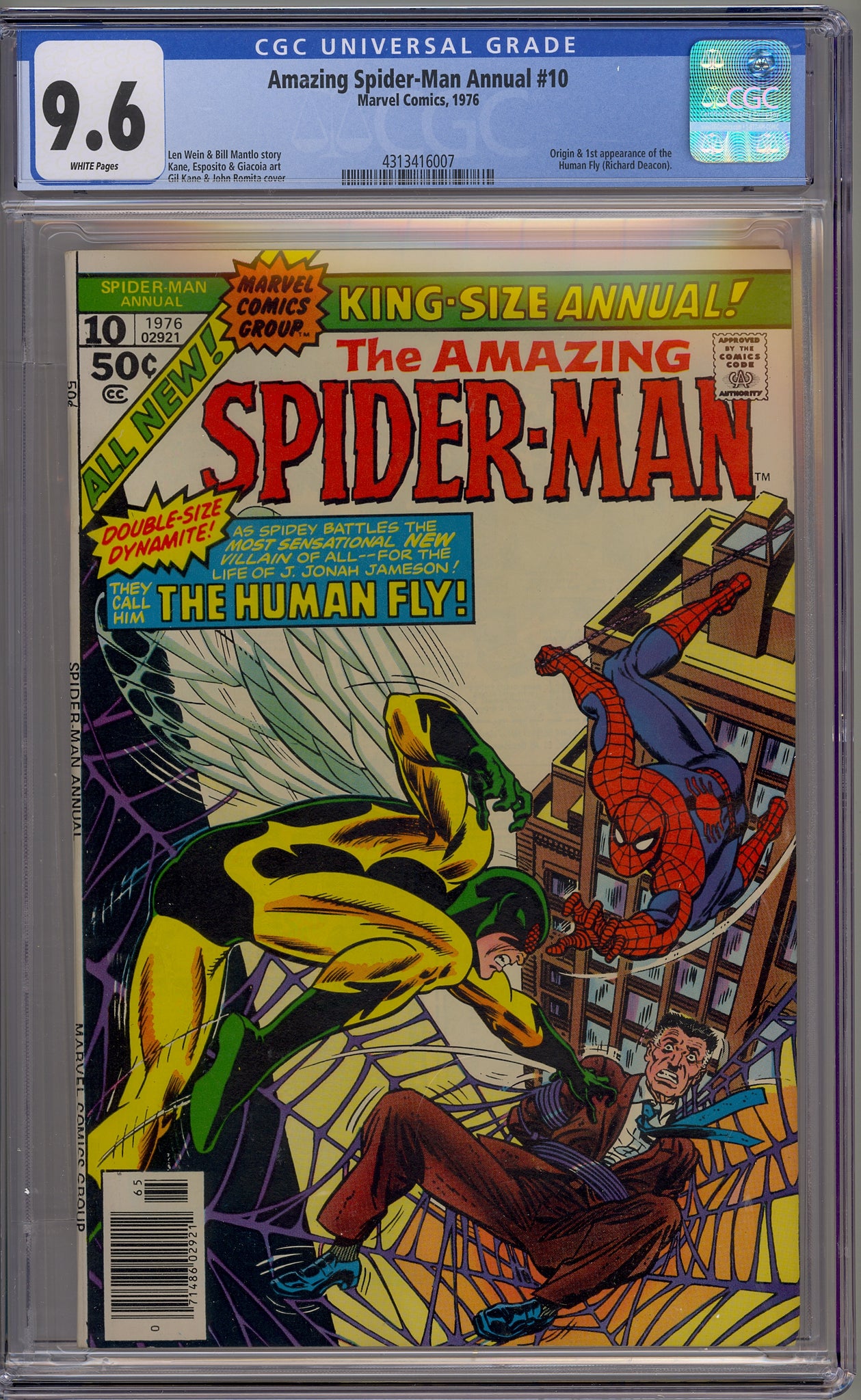 Amazing Spider-Man Annual #10 (1976) Human Fly