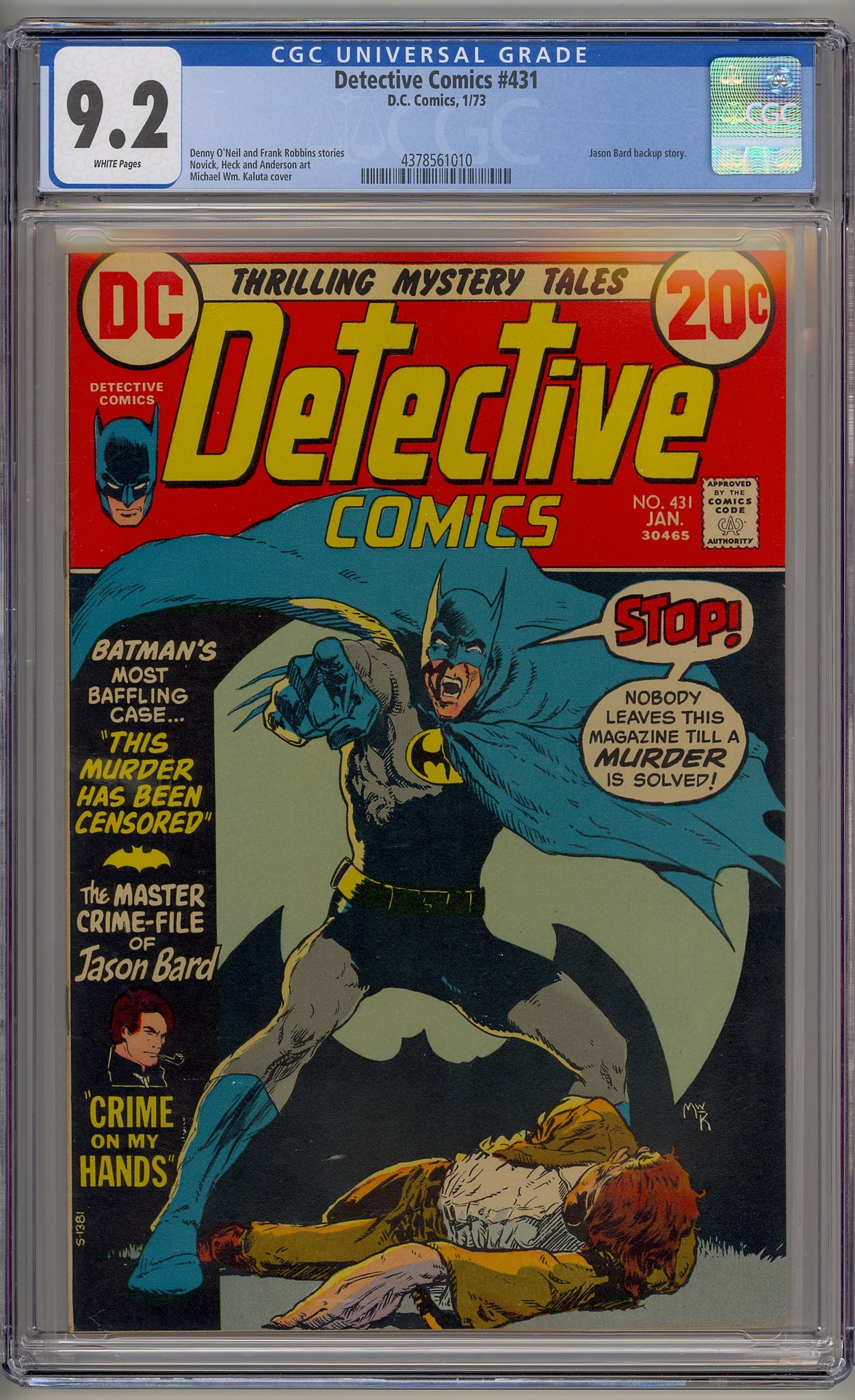 Detective Comics #431 (1973) Batman