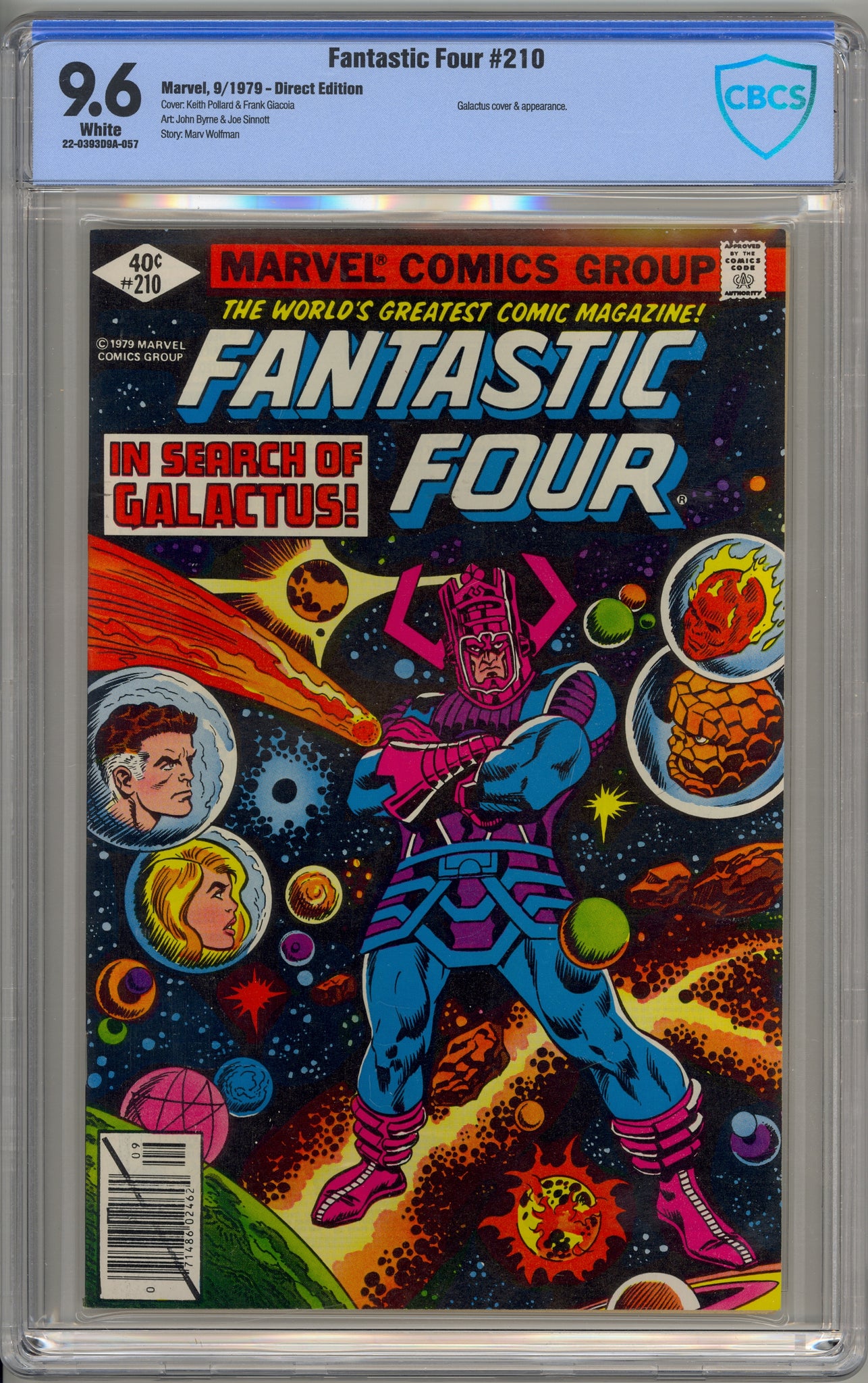 Fantastic Four #210 (1979) Galactus