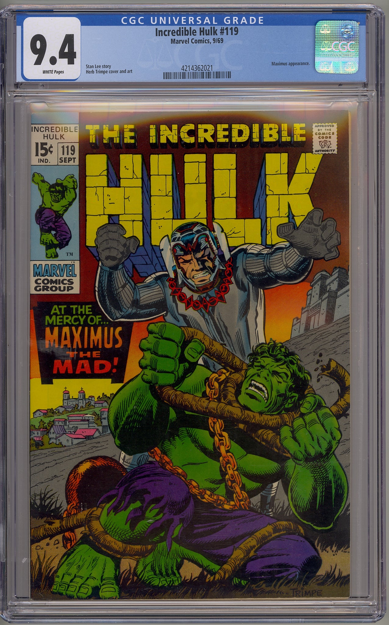 Incredible Hulk #119 (1969)