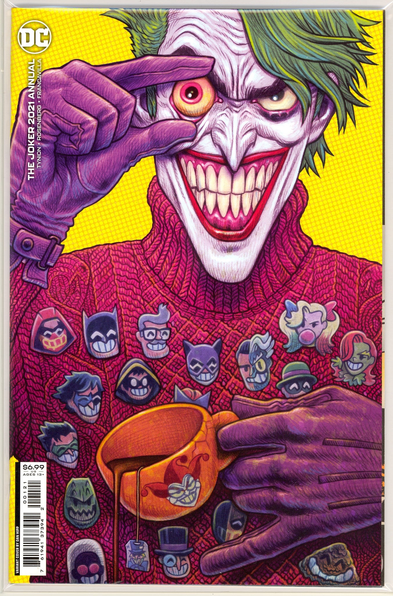 Joker, The Annual #1 (2021) Dan Hipp variant cover
