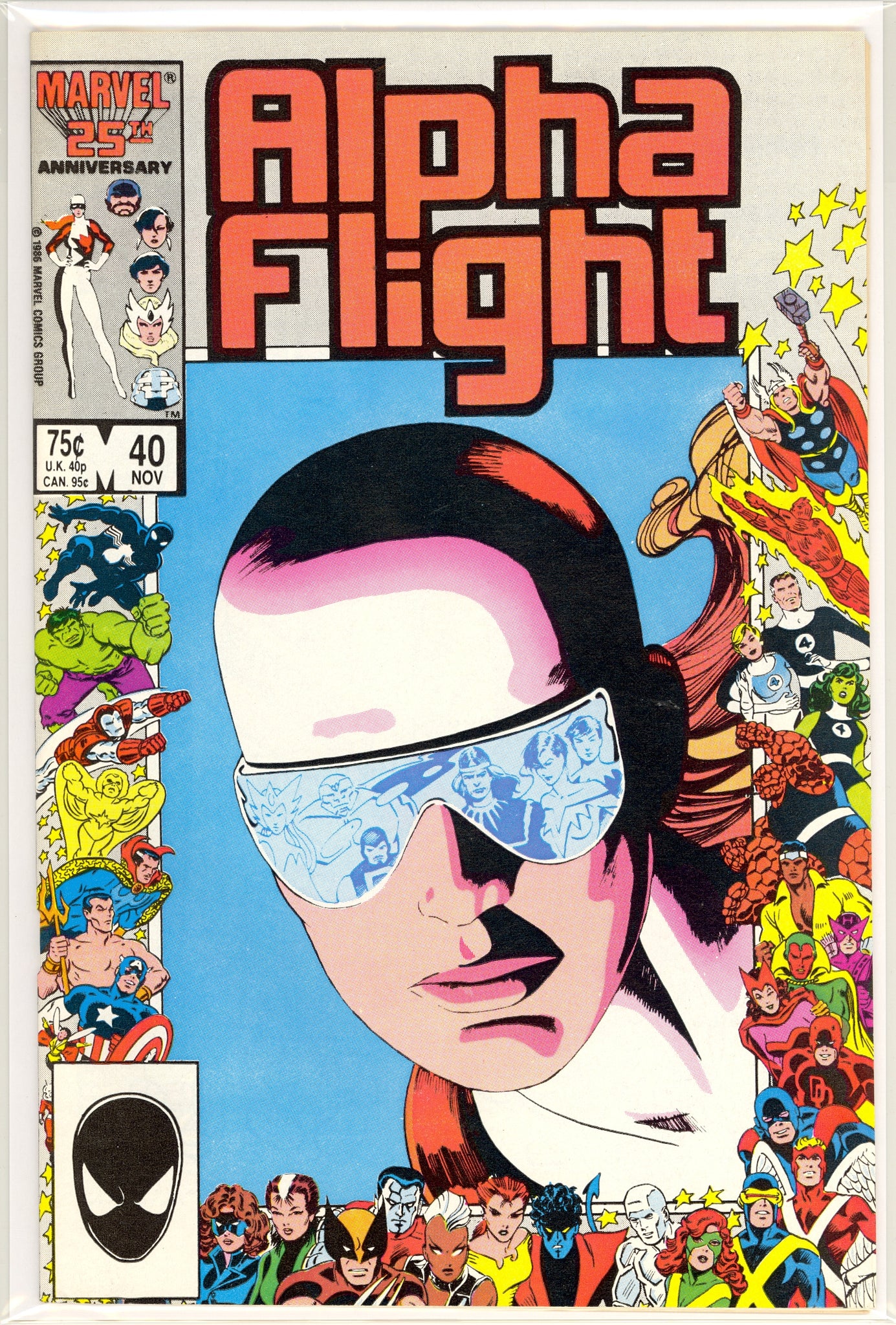 Alpha Flight #40 (1986) Marvel Anniversary Issue, Sub-Mariner