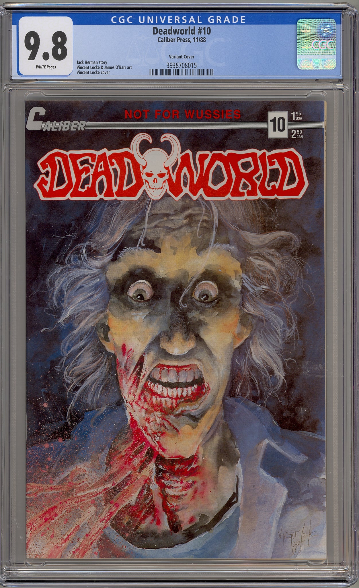Deadworld #10 (1988) variant cover, The Crow