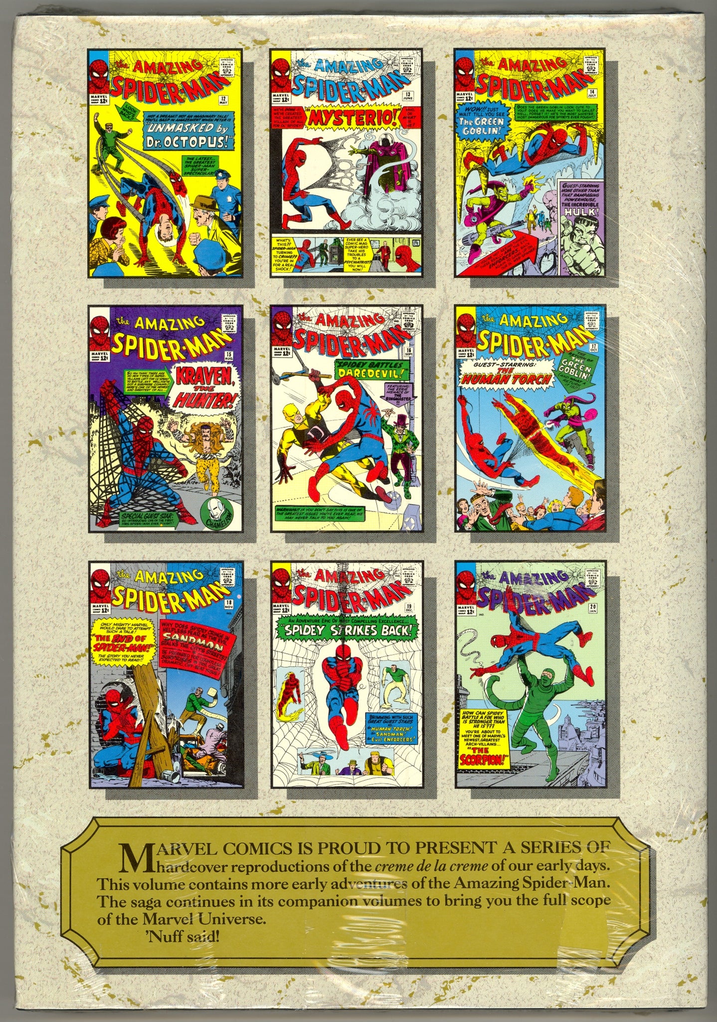 Marvel Masterworks Volume 5, Amazing Spider-Man issues 11-20 - 1st printing