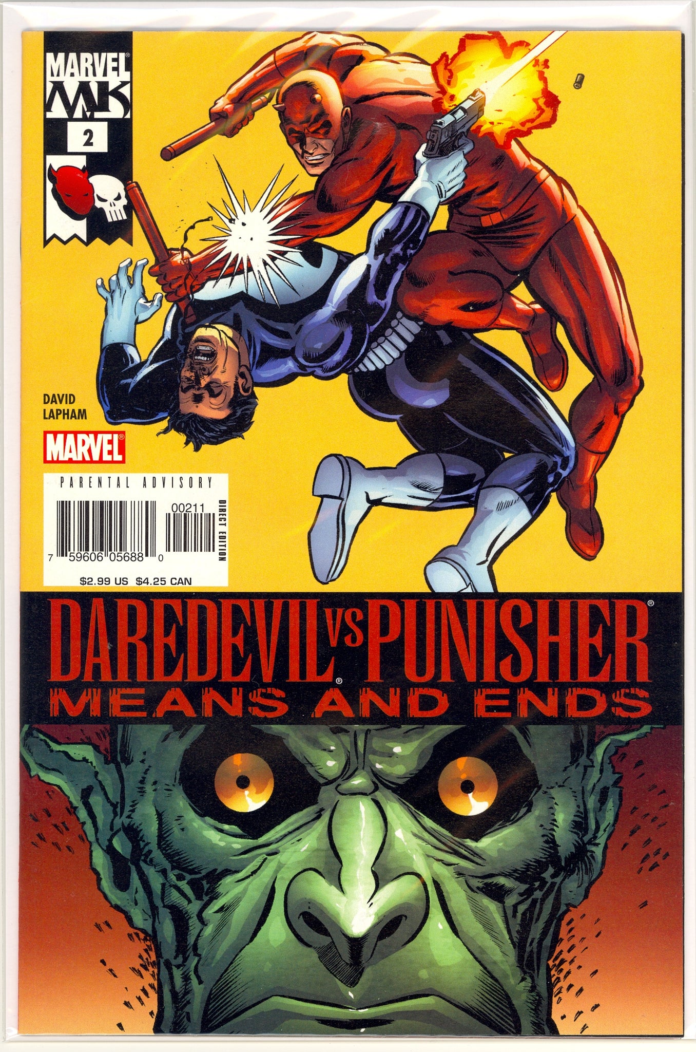 Daredevil Vs Punisher:  Means and Ends #2 (2005)