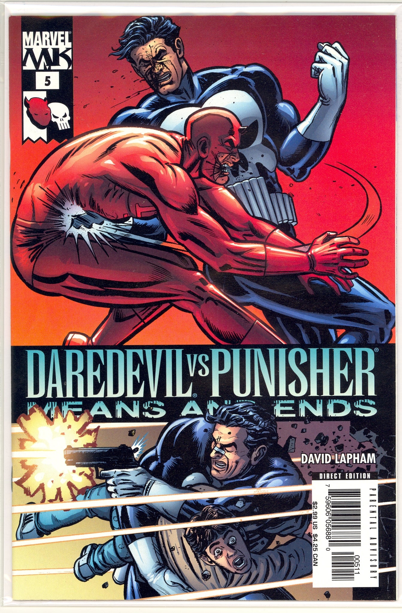 Daredevil Vs Punisher:  Means and Ends #5 (2005)