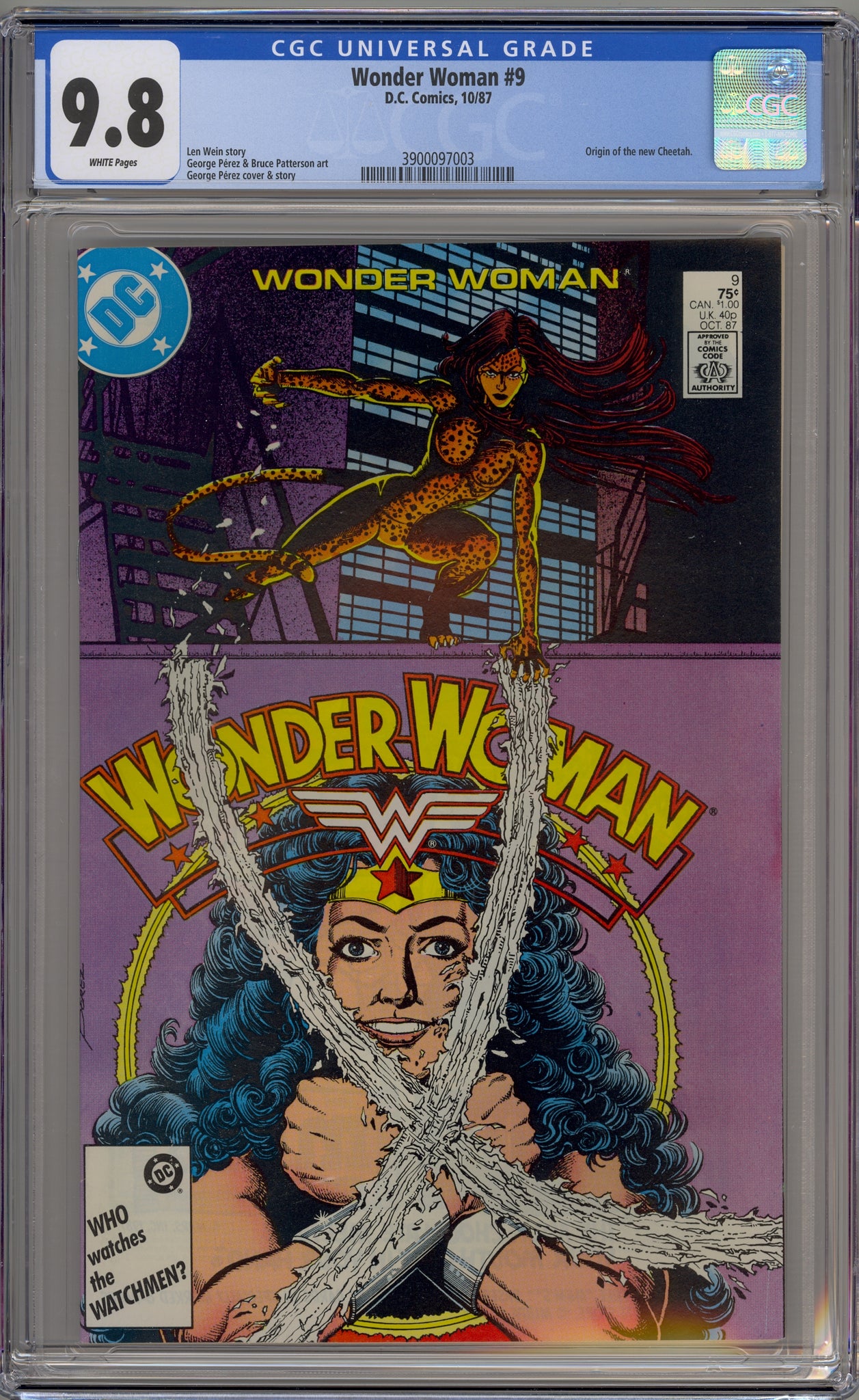 Wonder Woman #9 (1987) Cheetah