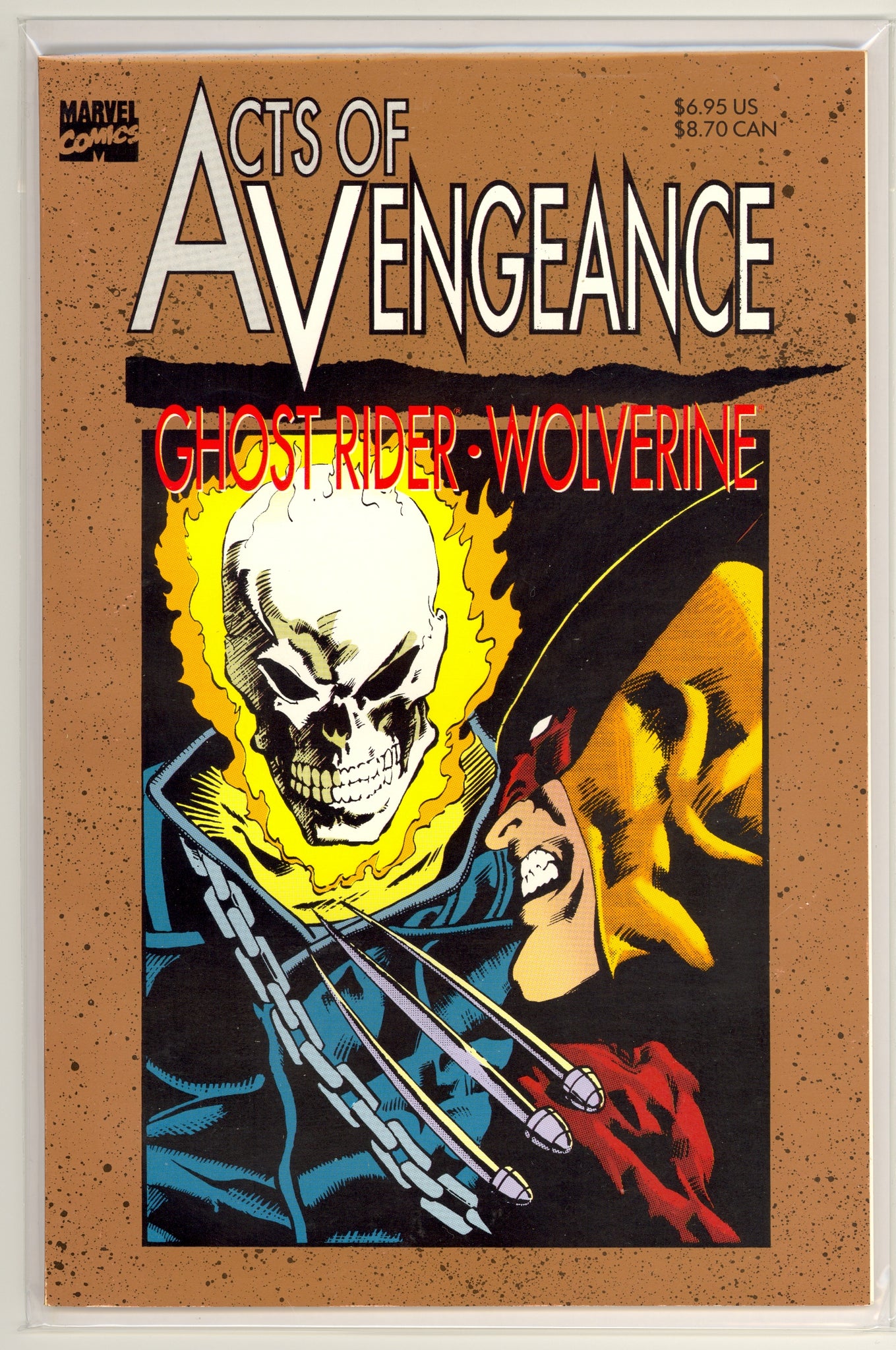 Acts of Vengeance:  Ghost Rider Wolverine - 1st printing
