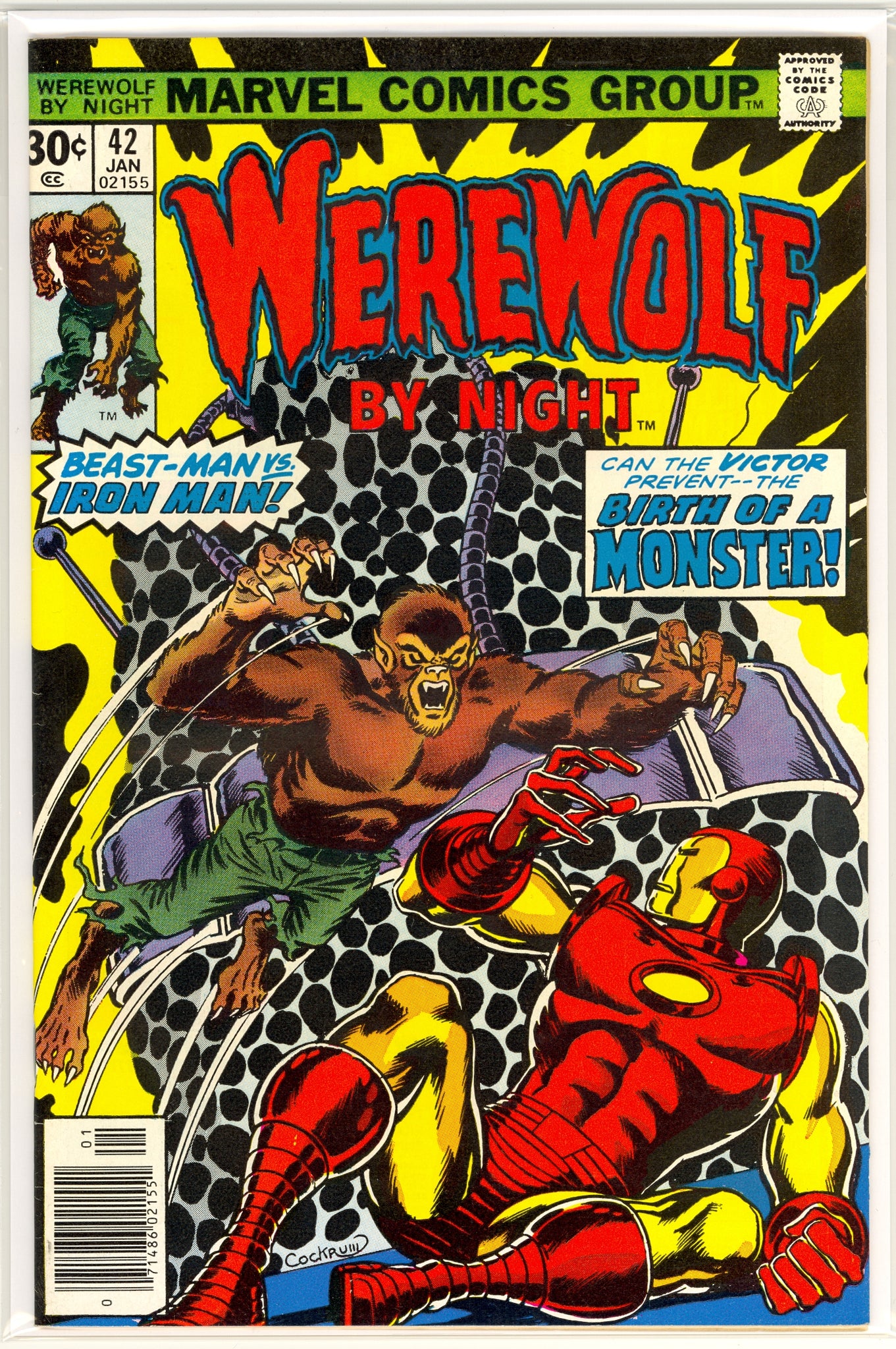 Werewolf by Night #42 (1976) Iron Man, Daredevil
