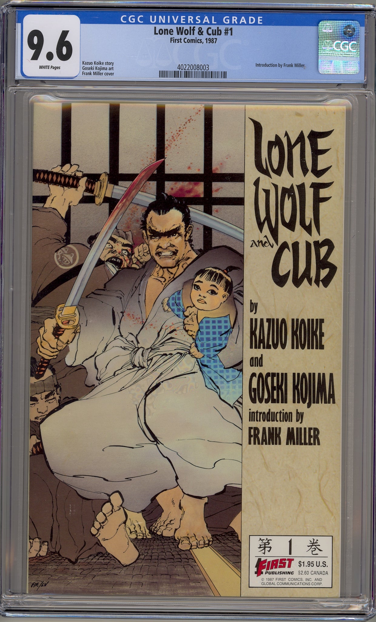 Lone Wolf and Cub #1 (1987)