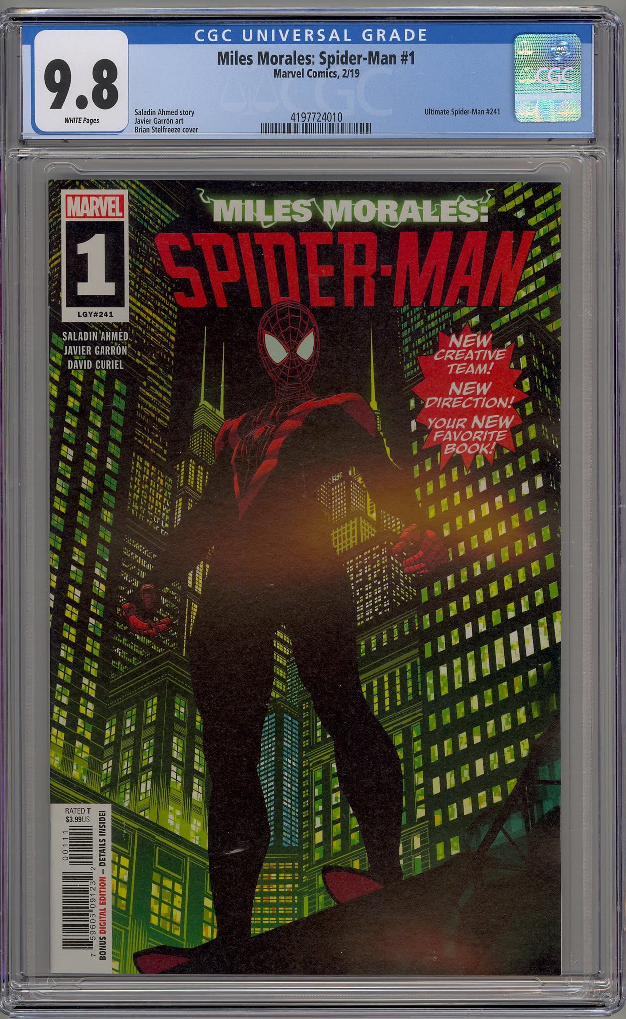 Miles Morales:  Spider-Man #1 (2019)