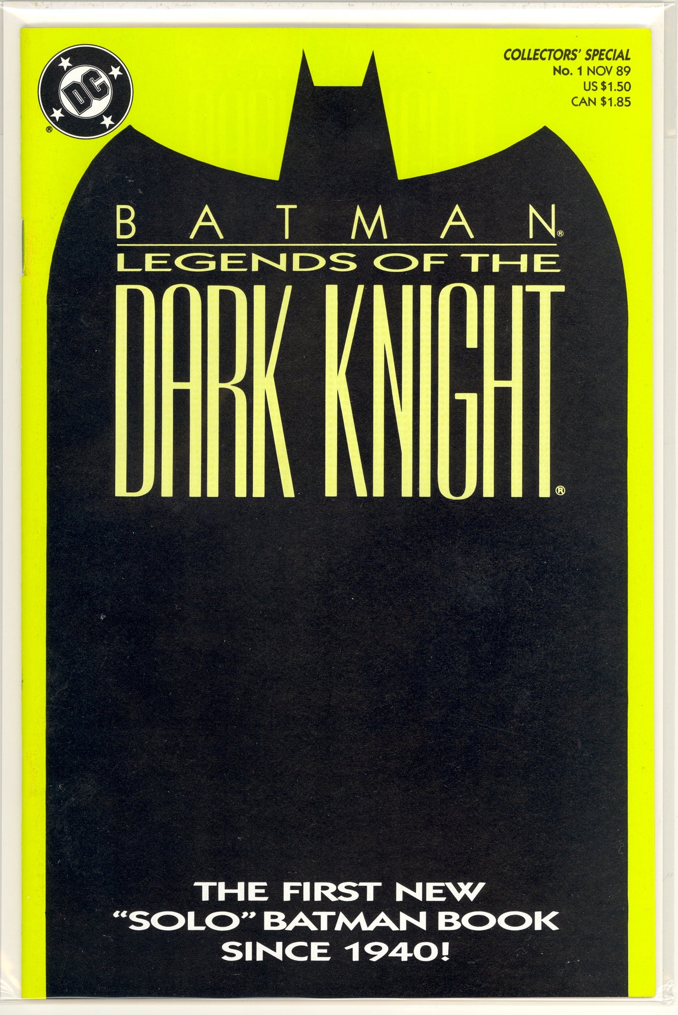 Batman Legends of the Dark Knight #1 (1990)