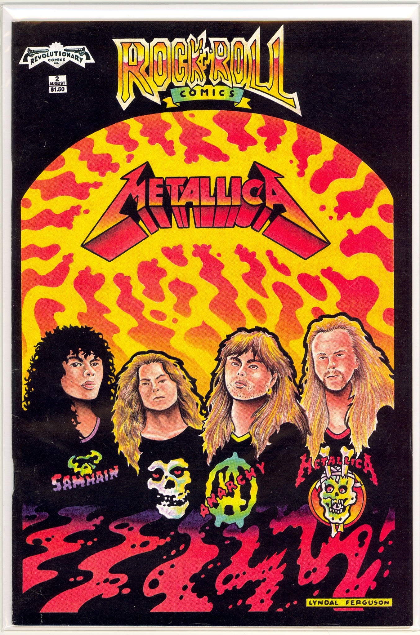 Rock-N-Roll Comics #2 (1989) Metallica