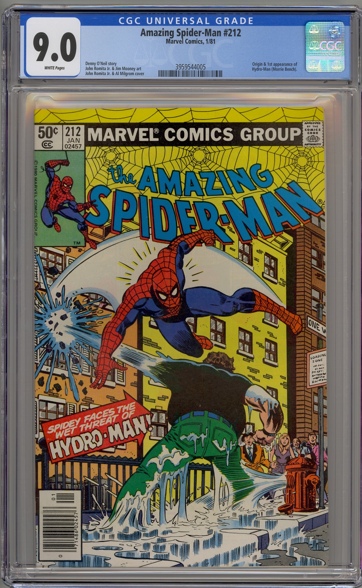 Amazing Spider-Man #212 (1981) Hydro-Man