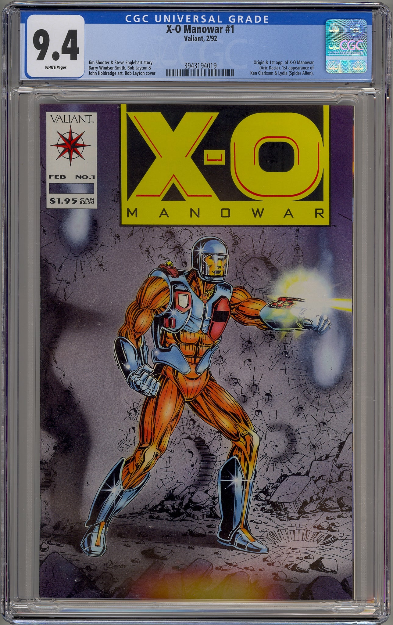 X-O Manowar #1 (1992)