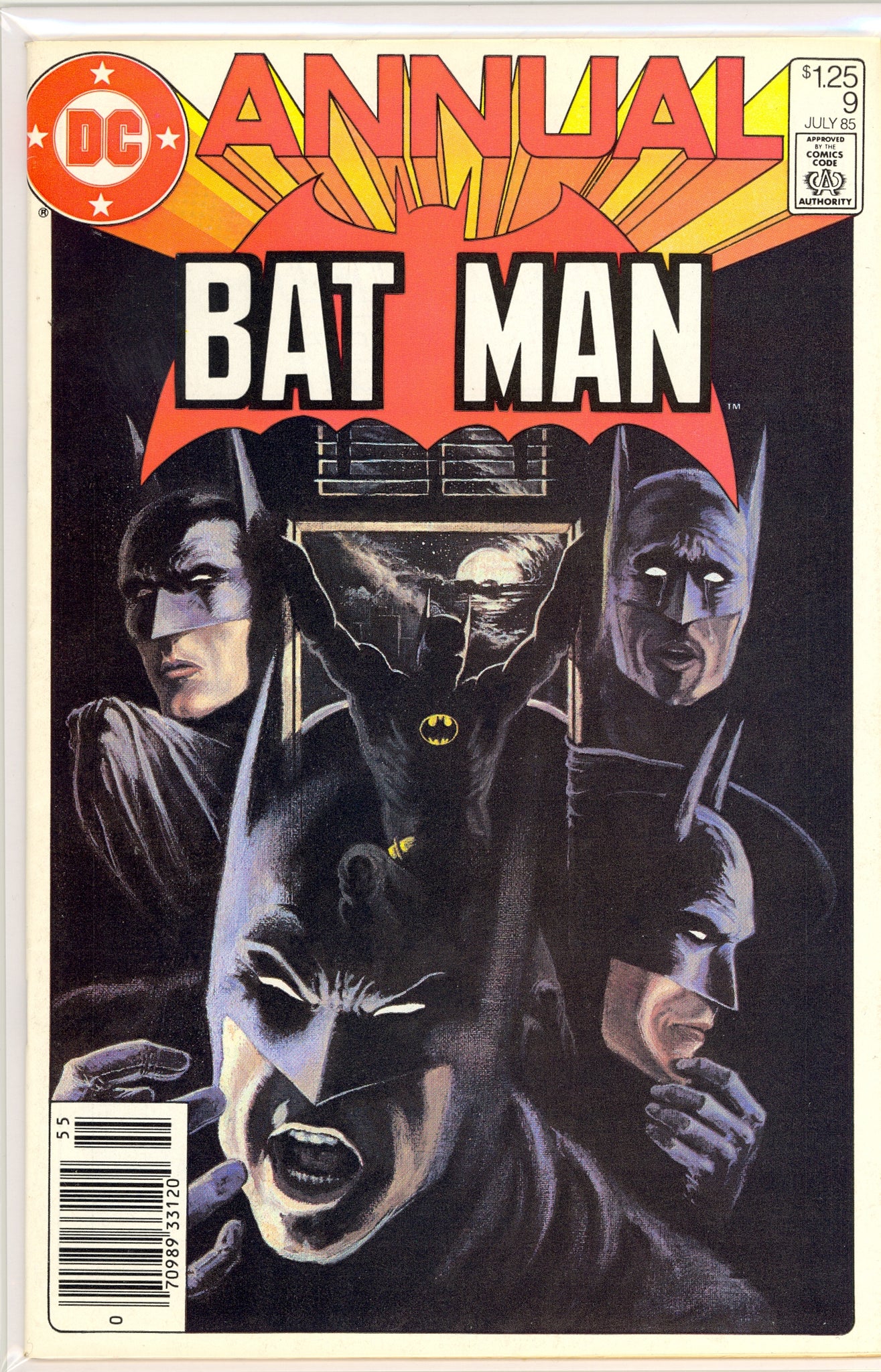Batman Annual #9 (1985) newsstand edition
