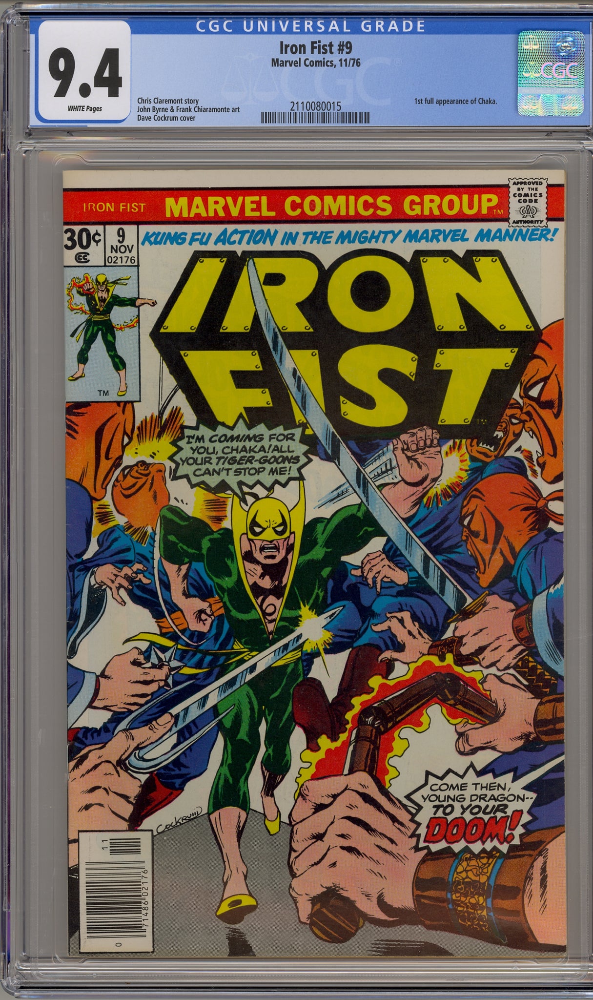 Iron Fist #9 (1976)