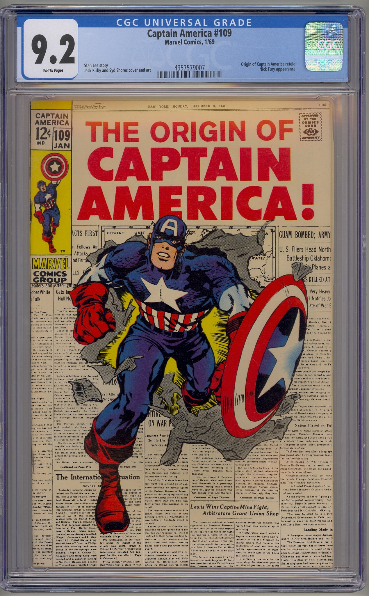 Captain America #109 (1969)