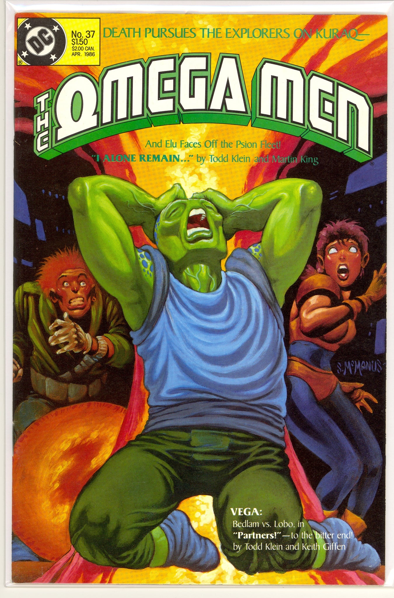 Omega Men #37 (1986) Lobo
