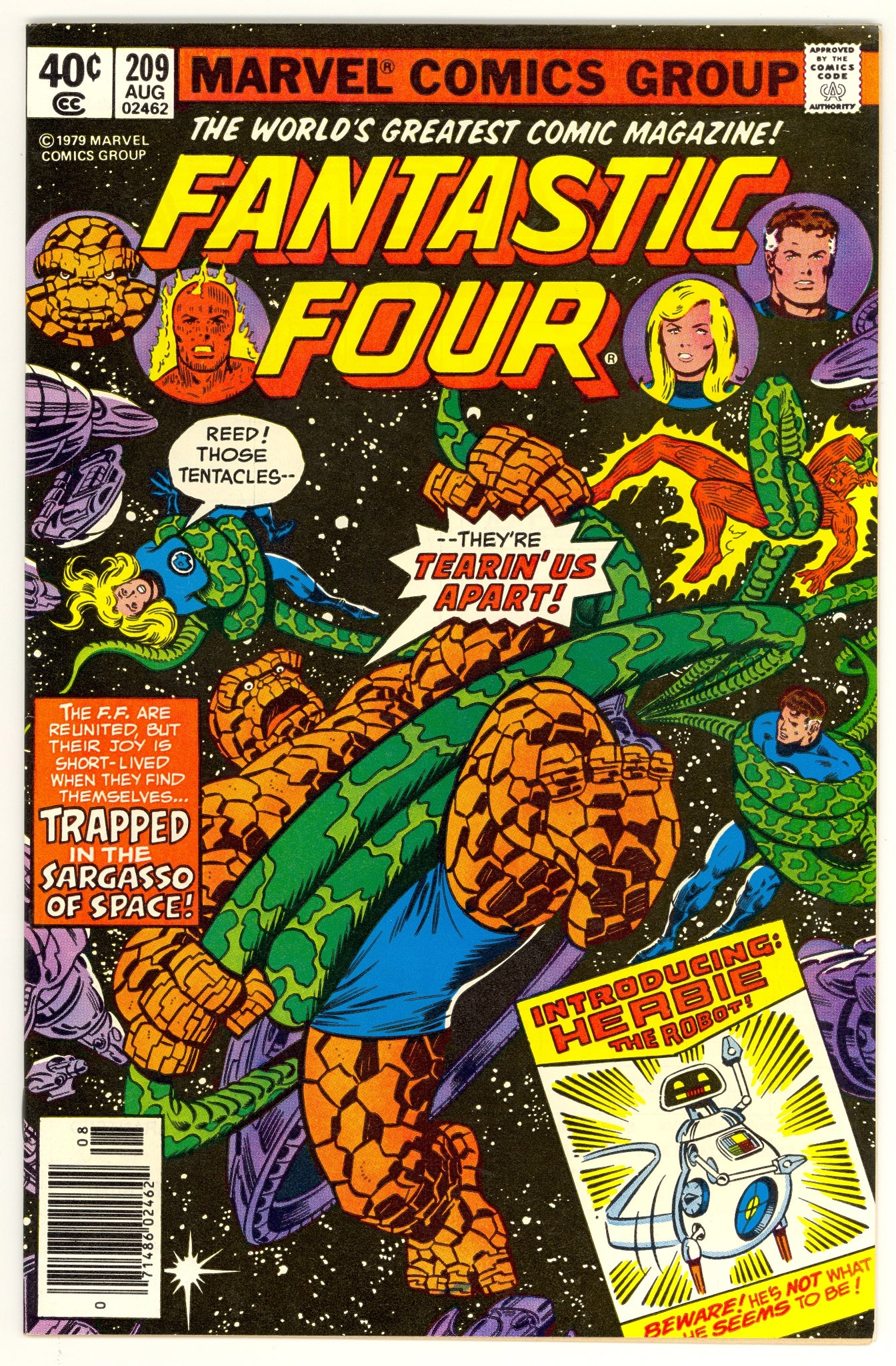 Fantastic Four #209 (1979) H.E.R.B.I.E., John Byrne