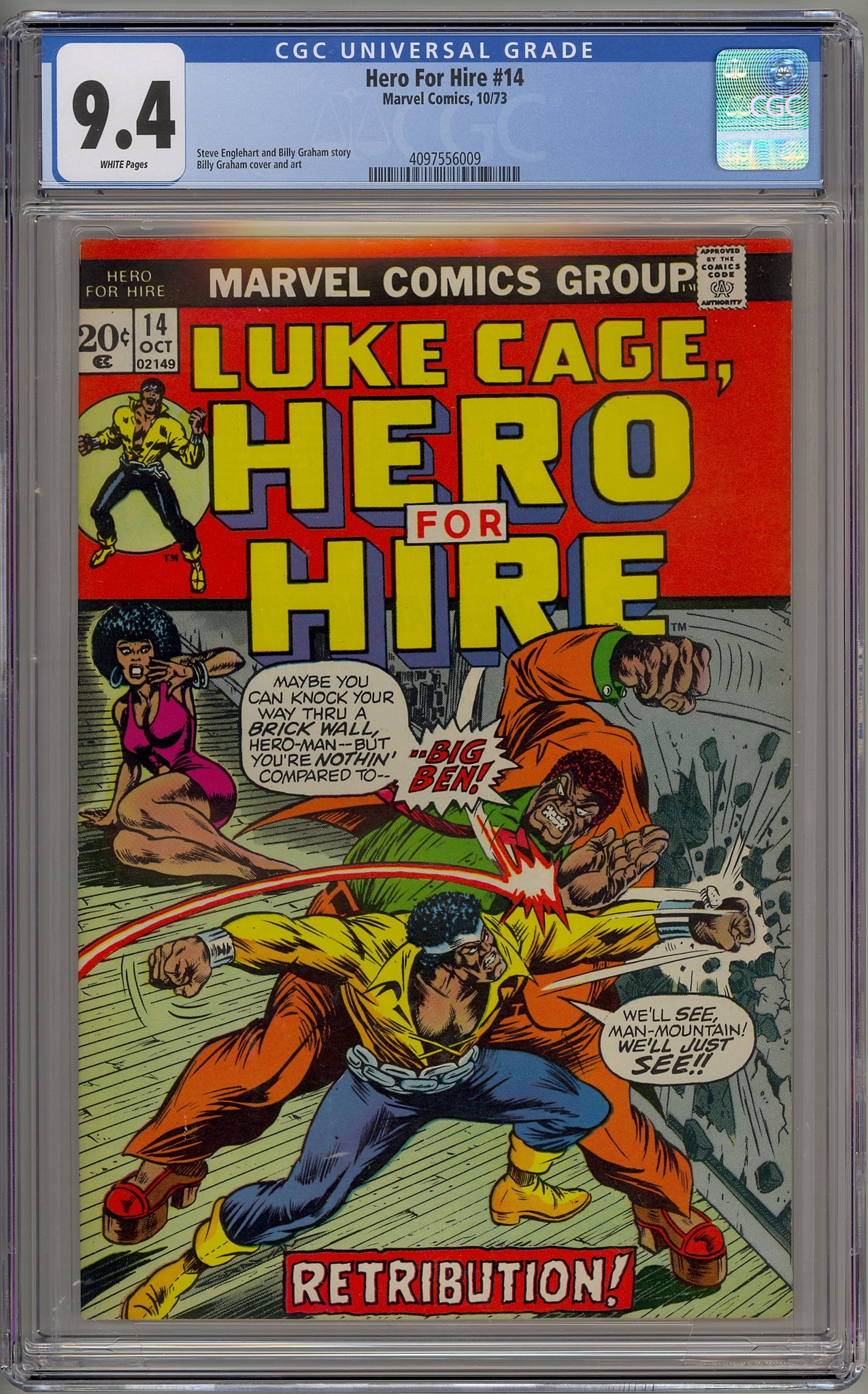 Luke Cage Hero for Hire #14 (1973)