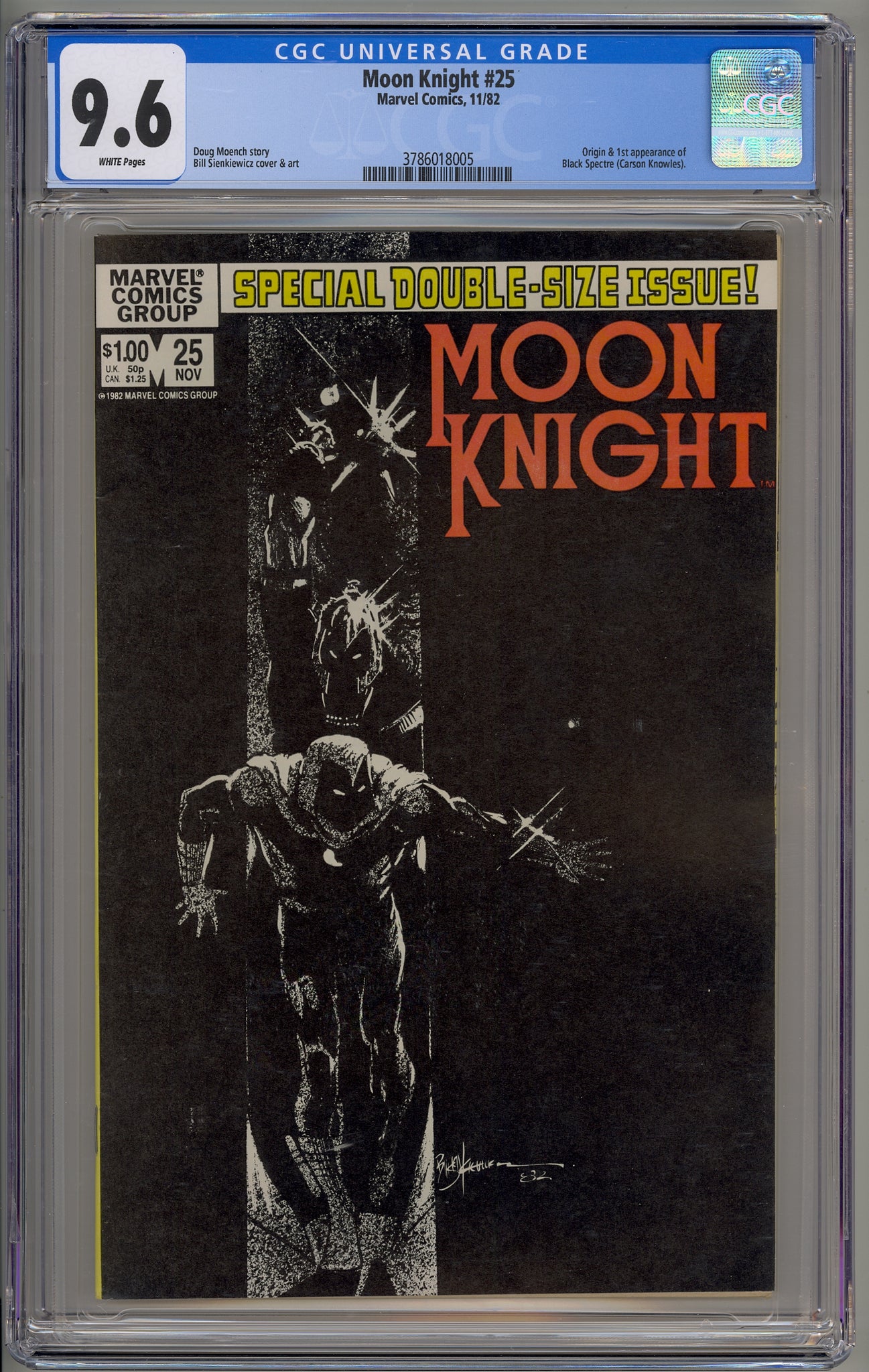 Moon Knight #25 (1982) Black Spectre