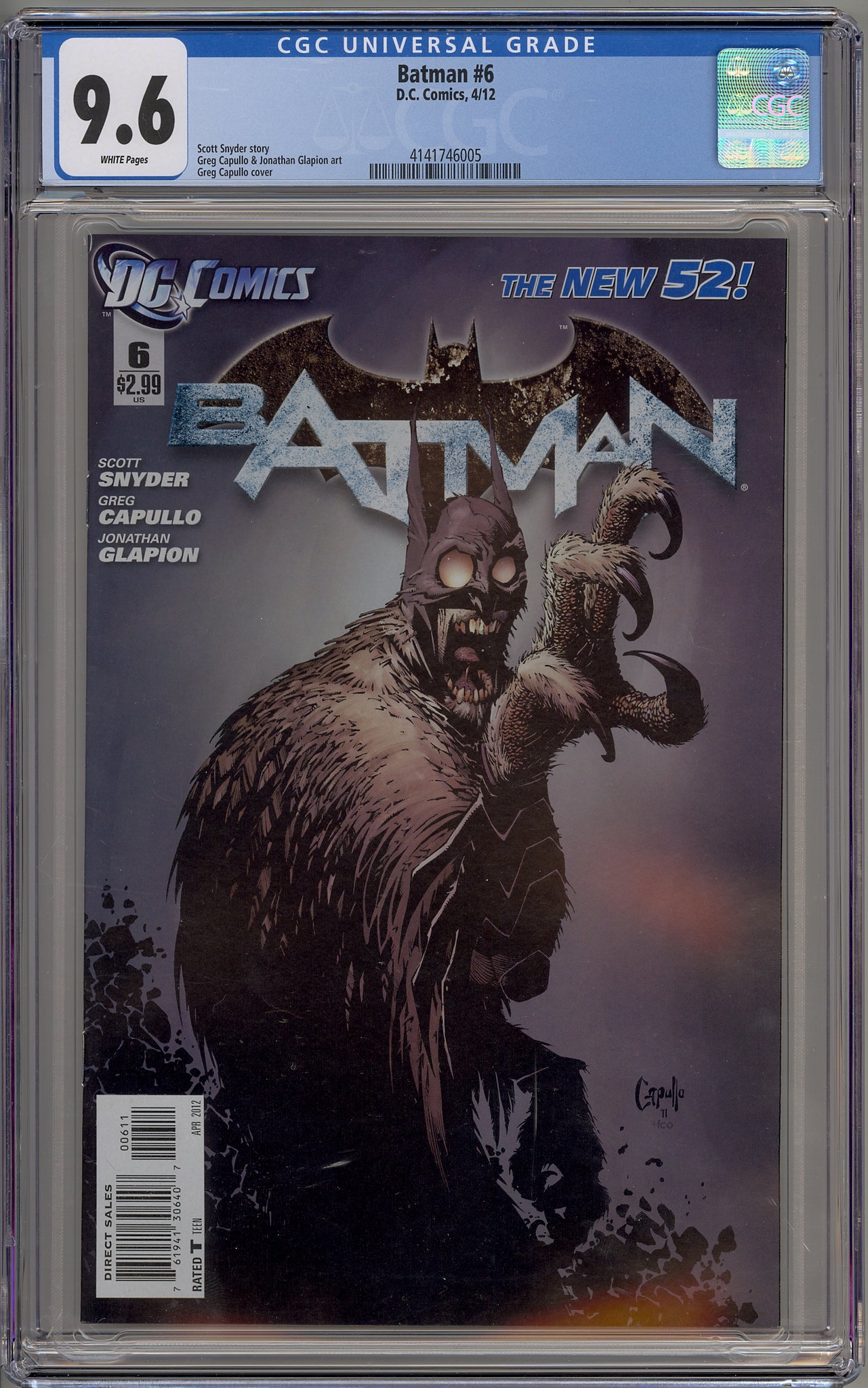 Batman #6 (2012) Court of Owls