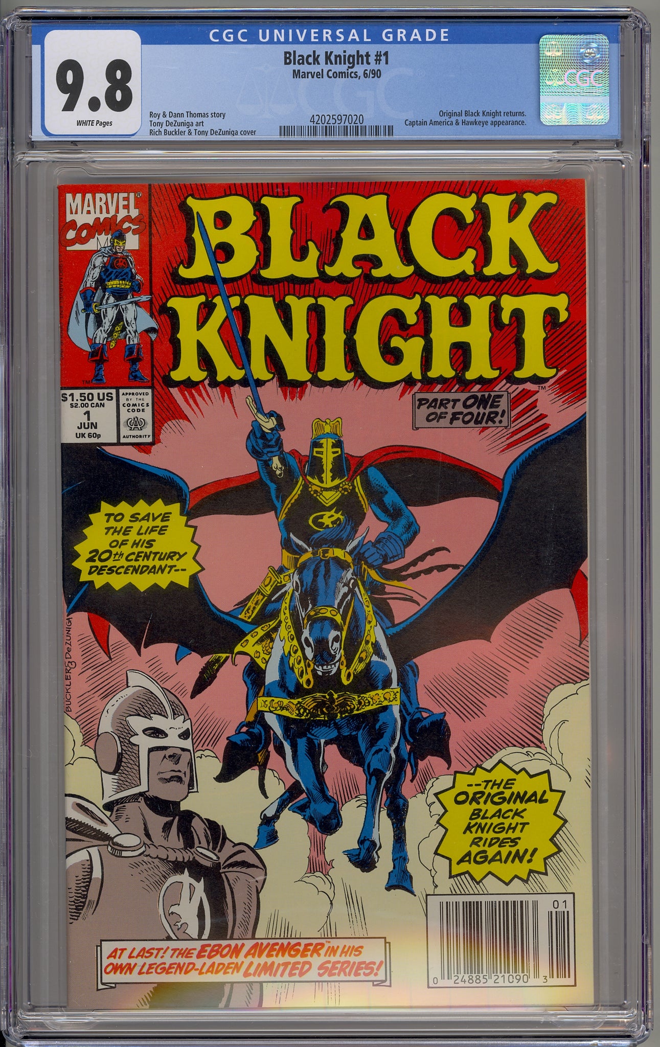 Black Knight #1 (1990) Dane Whitman