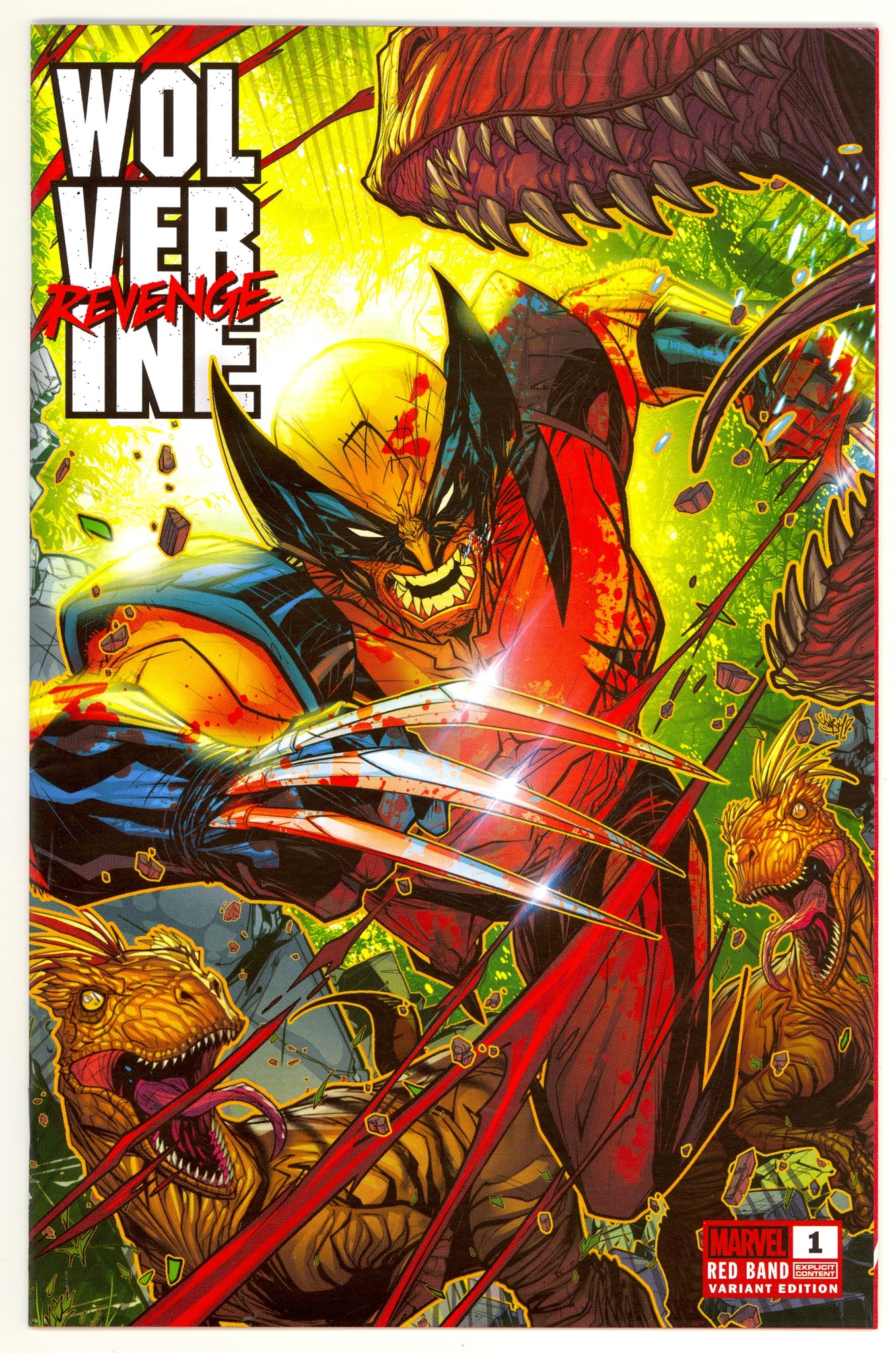 Wolverine Revenge #1 (2024) "Red Band" Jonboy Meyers variant