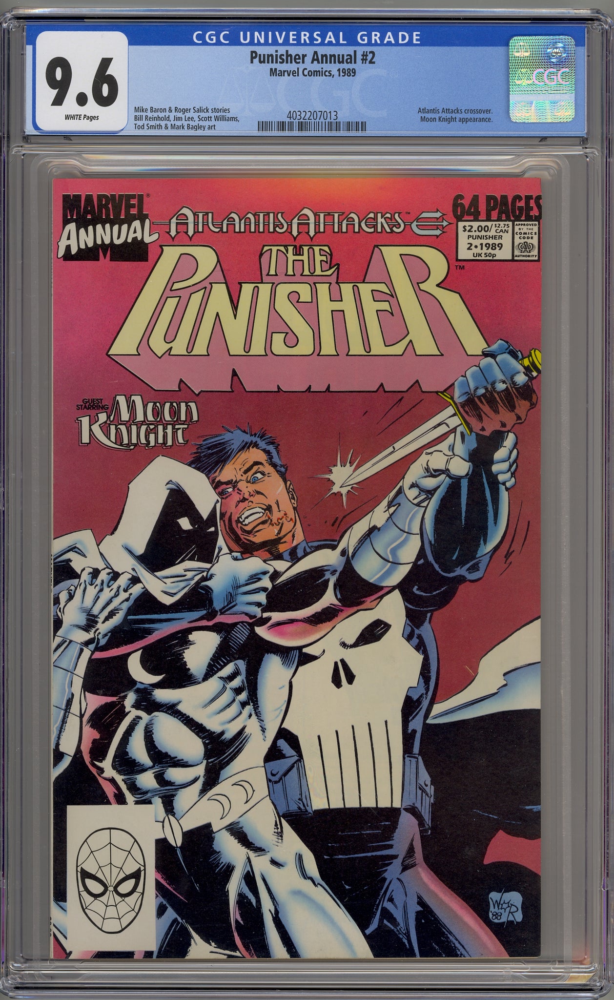 Punisher, The Annual #2 (1989) Moon Knight