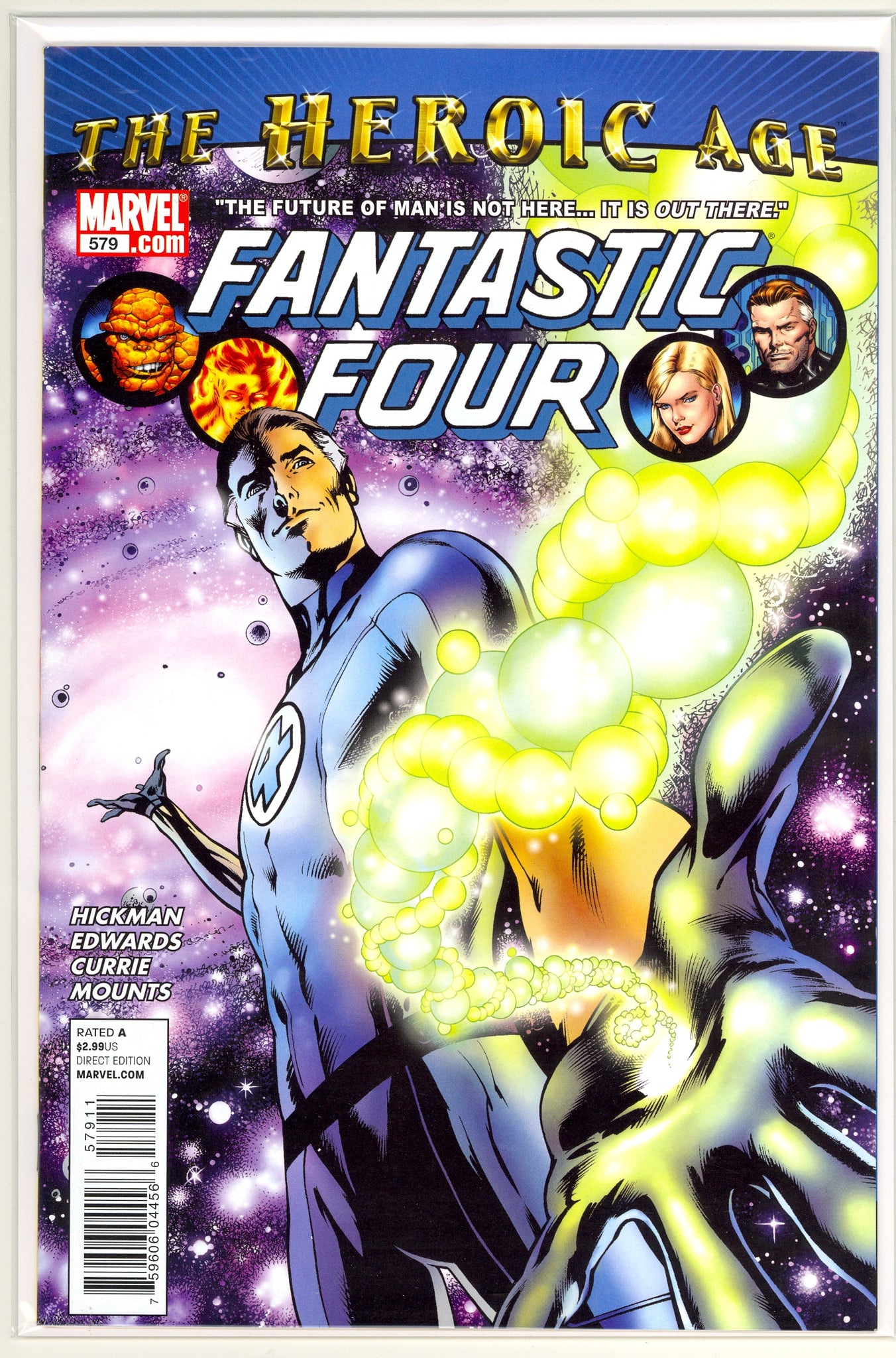 Fantastic Four #579 (2010) Future Foundation