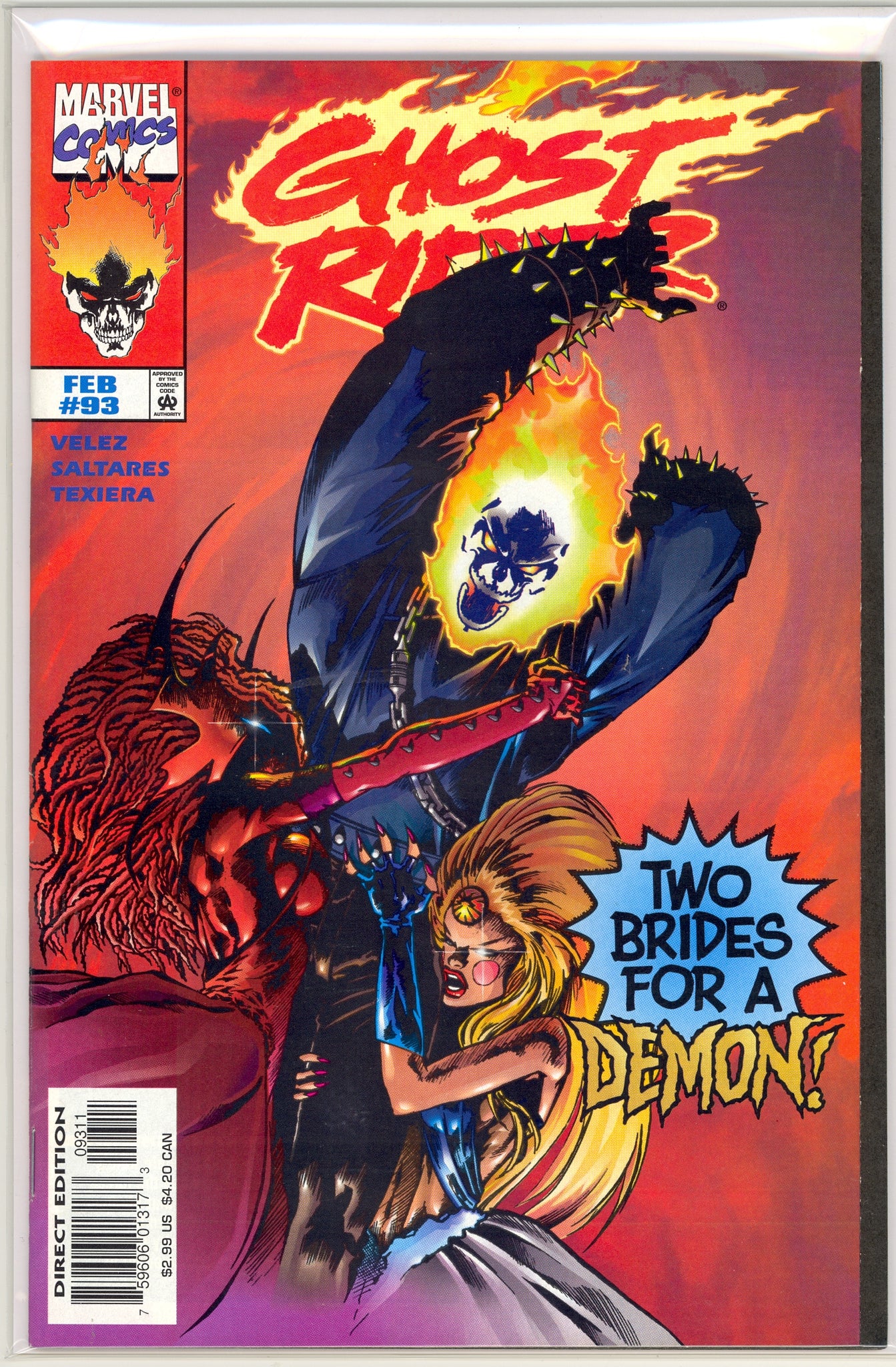 Ghost Rider #93 (1998) Final issue – Jackal Relic Comics
