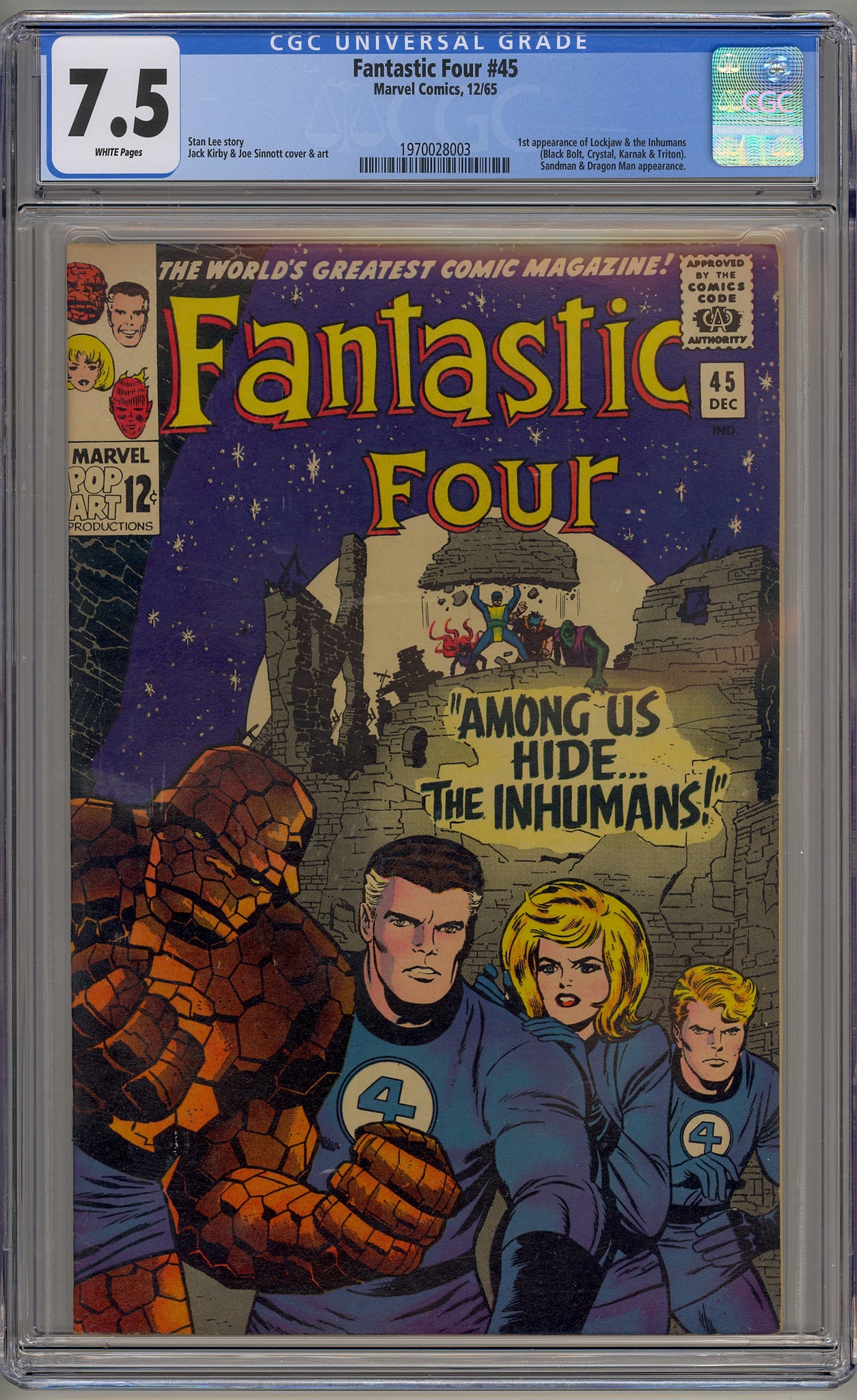 Fantastic Four #45 (1965) Inhumans