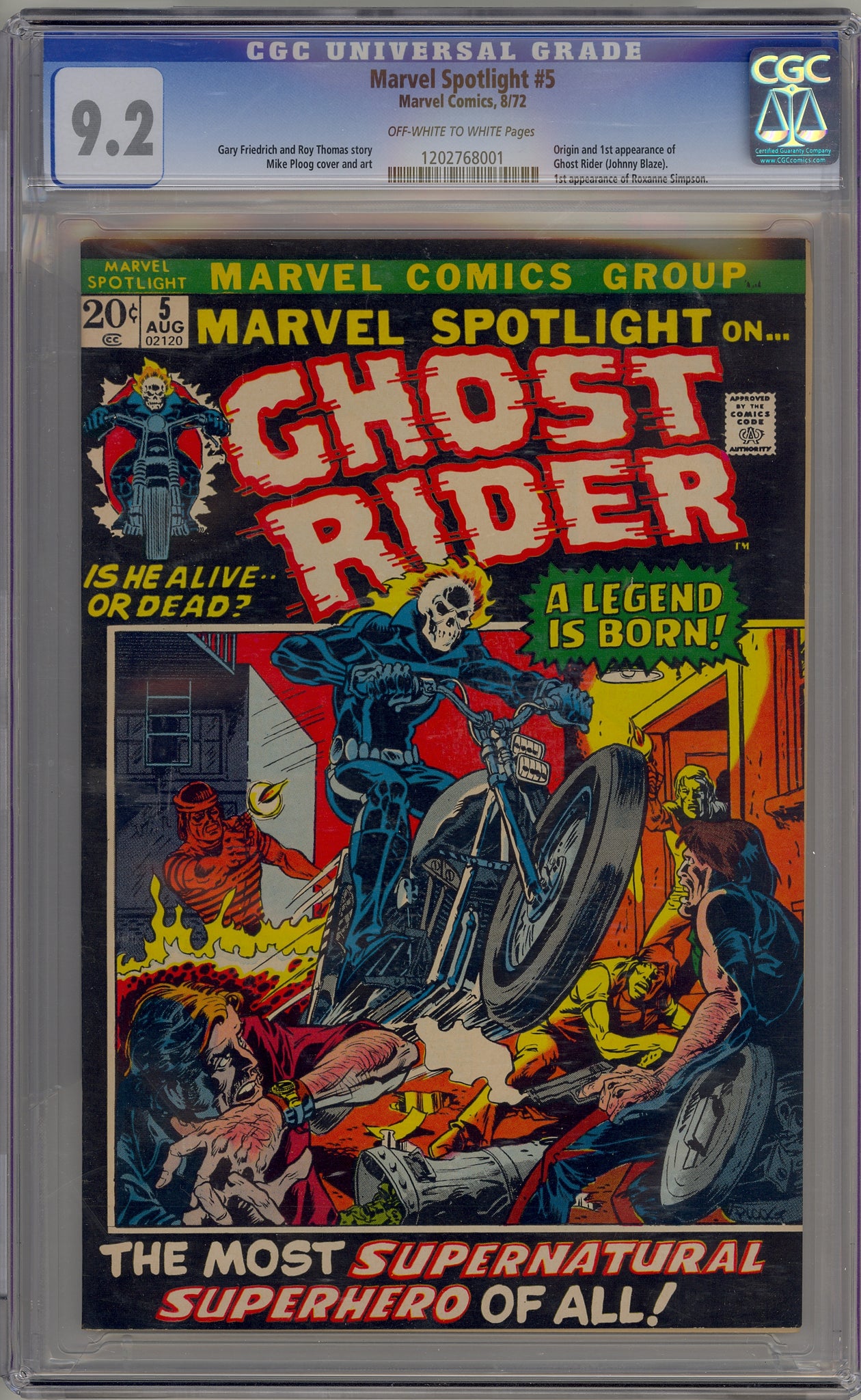 Marvel Spotlight #5 (1972) Ghost Rider