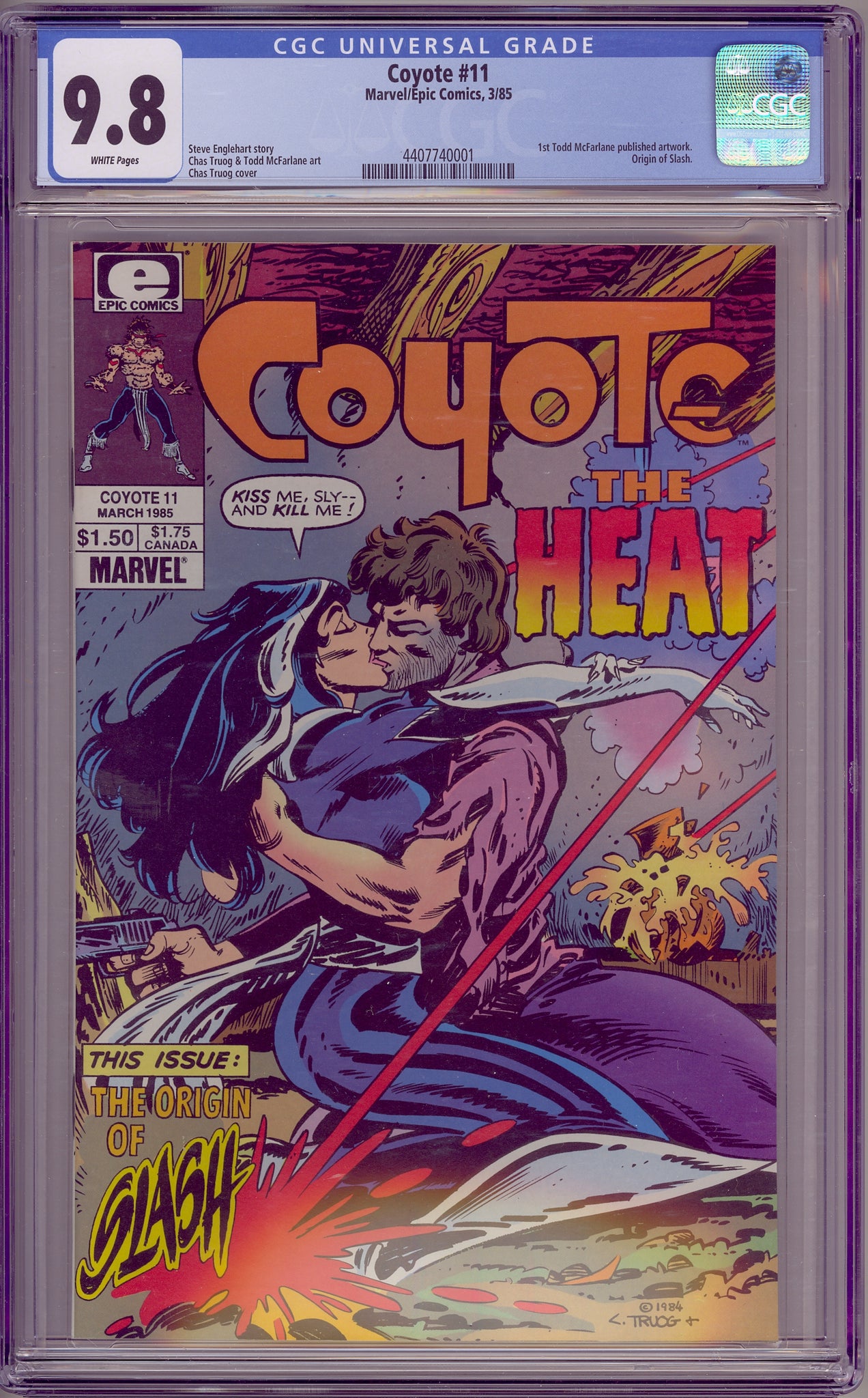 Coyote #11 (1986) Todd McFarlane