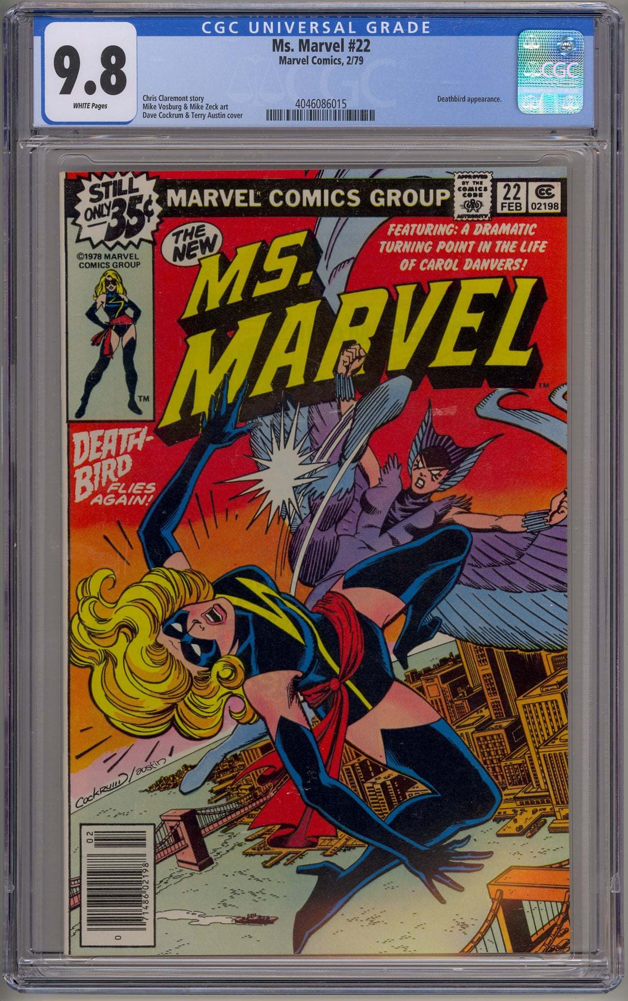 Ms. Marvel #22 (1979) Death Bird