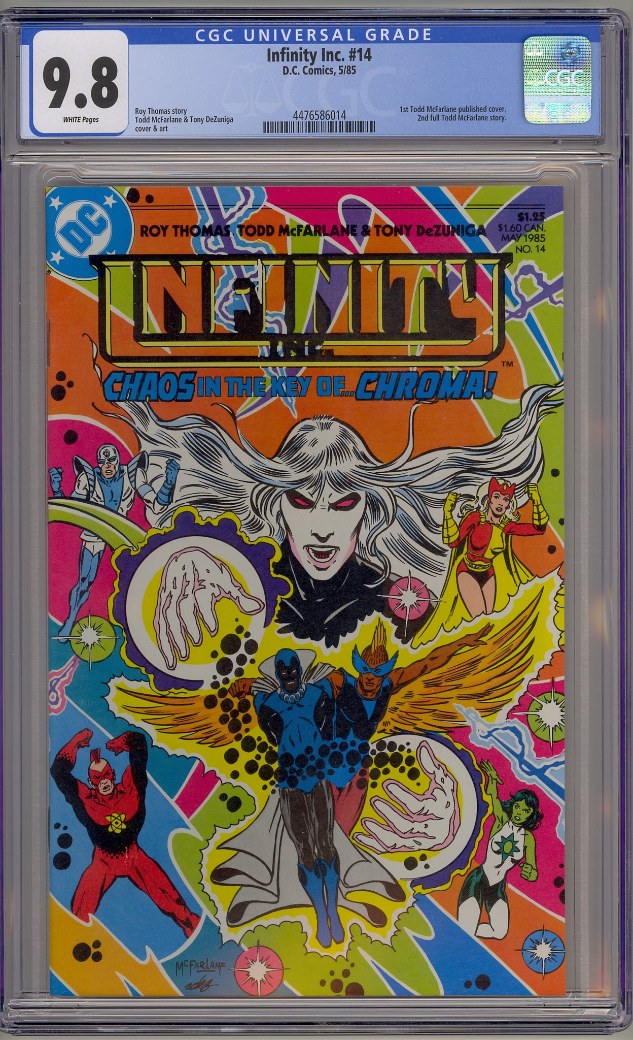 Infinity, Inc. #14 (1985) Todd McFarlane