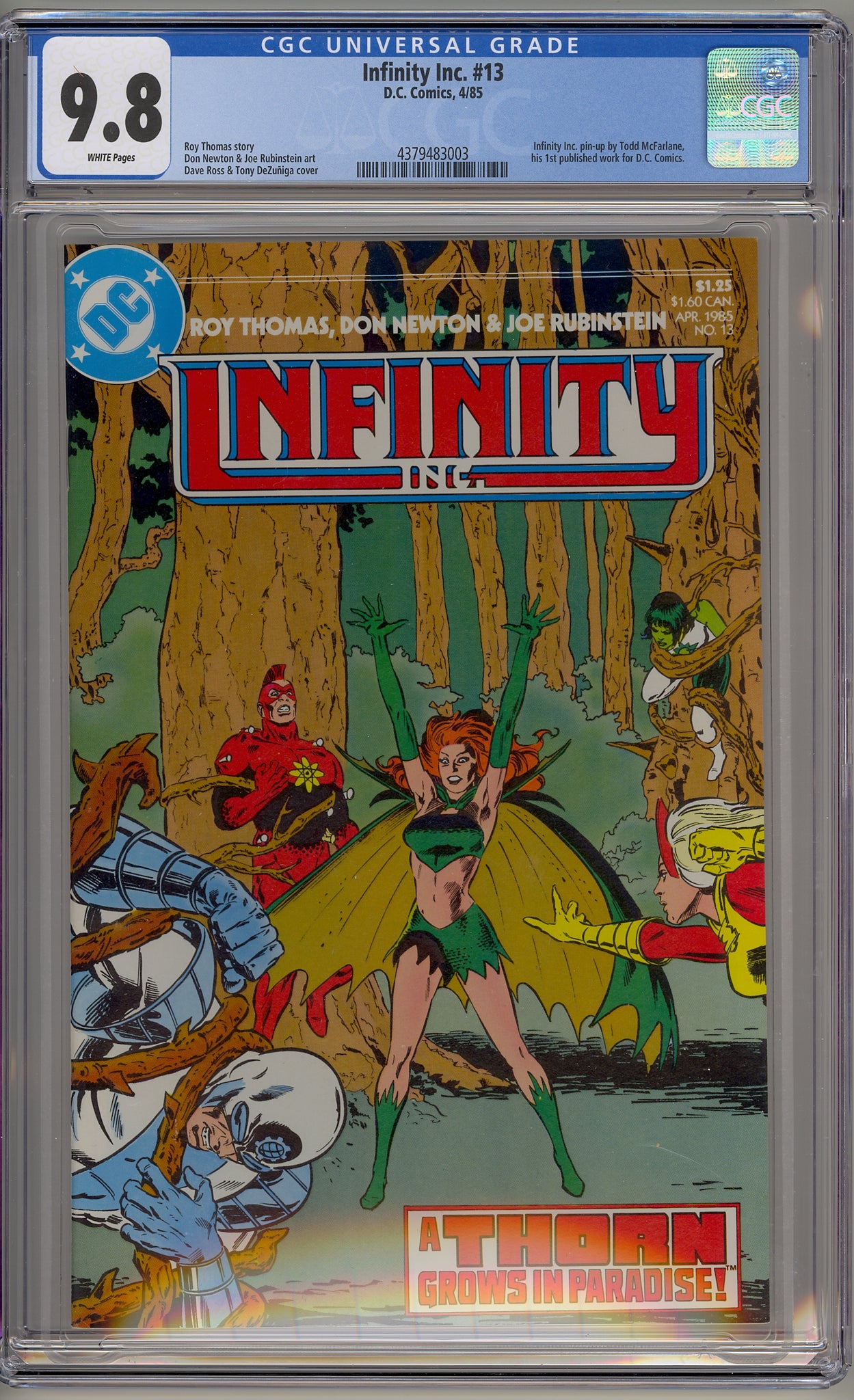 Infinity, Inc. #13 (1985) Todd McFarlane