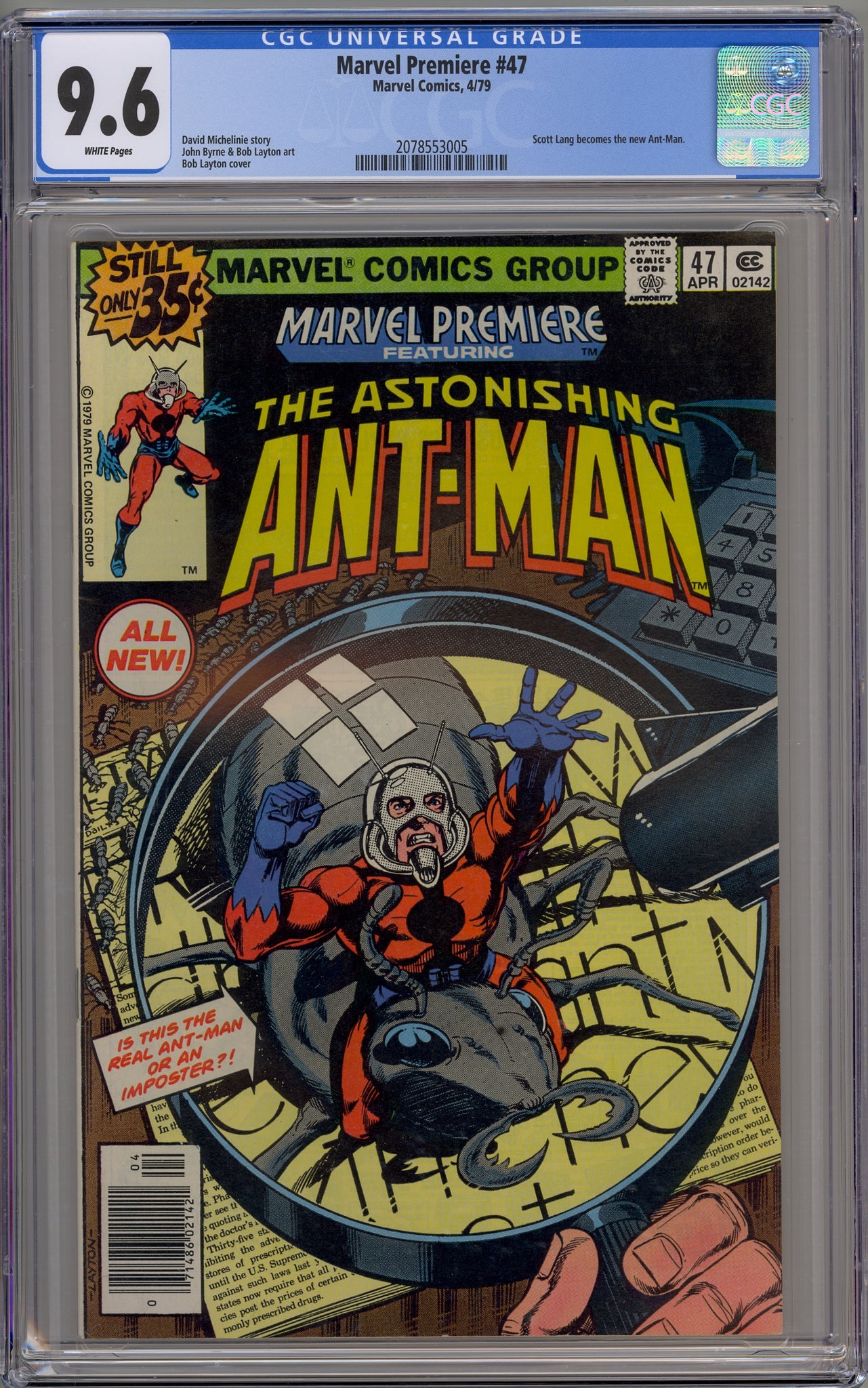 Marvel Premiere #47 (1979) Scott Lang Ant-Man