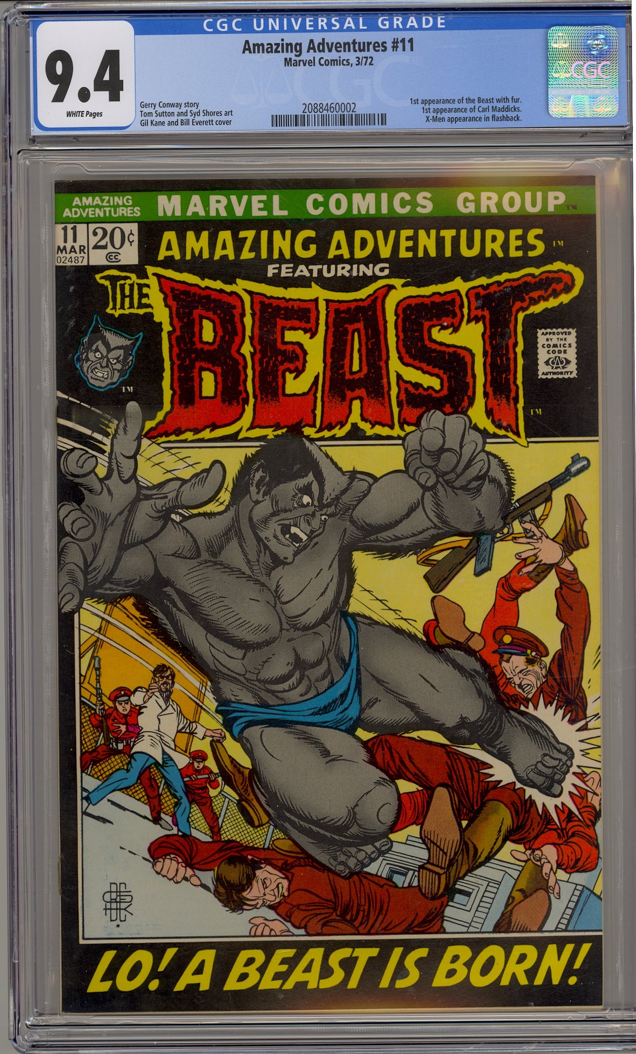 Amazing Adventures #11 (1972) Beast