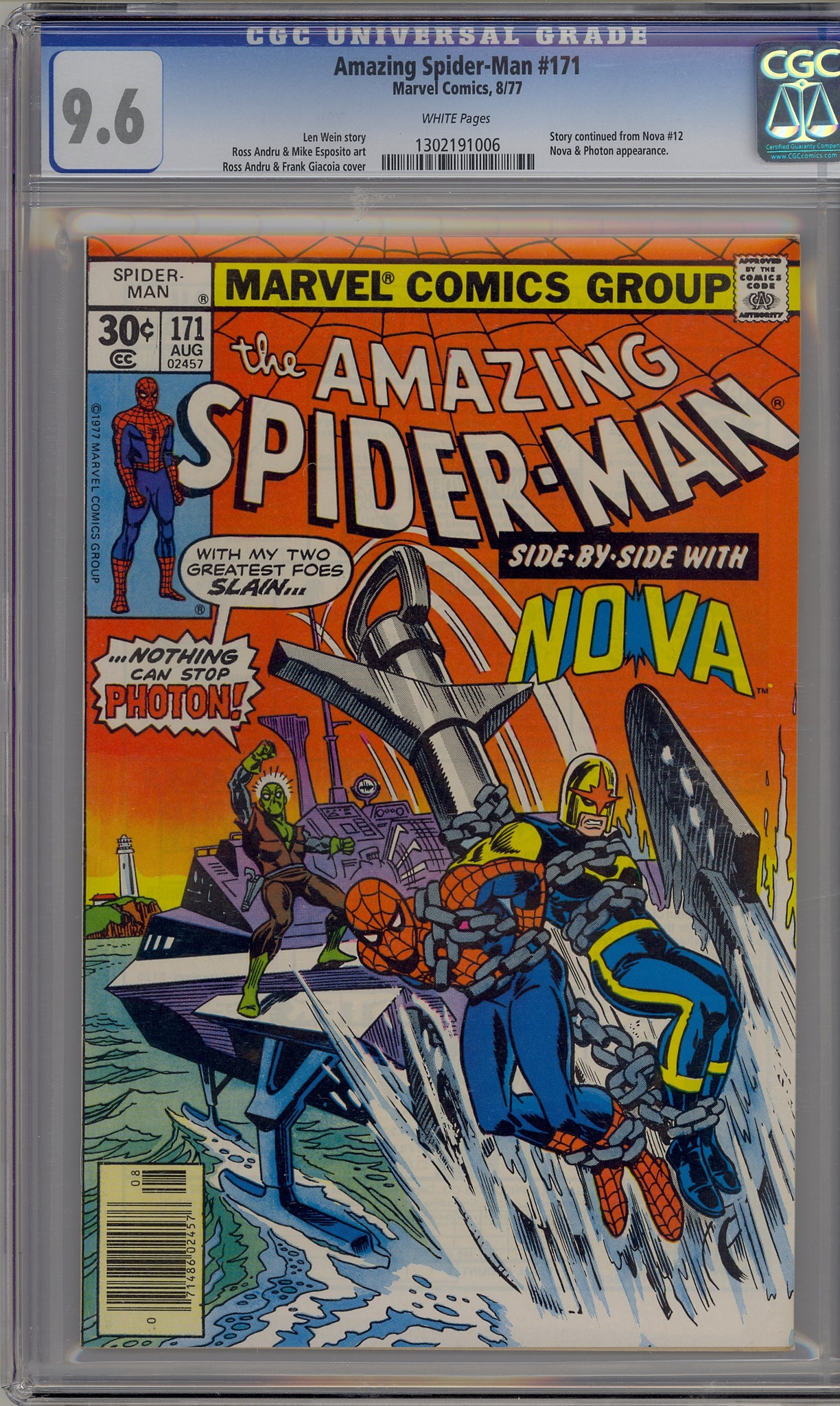 Amazing Spider-Man #171 (1977) Nova