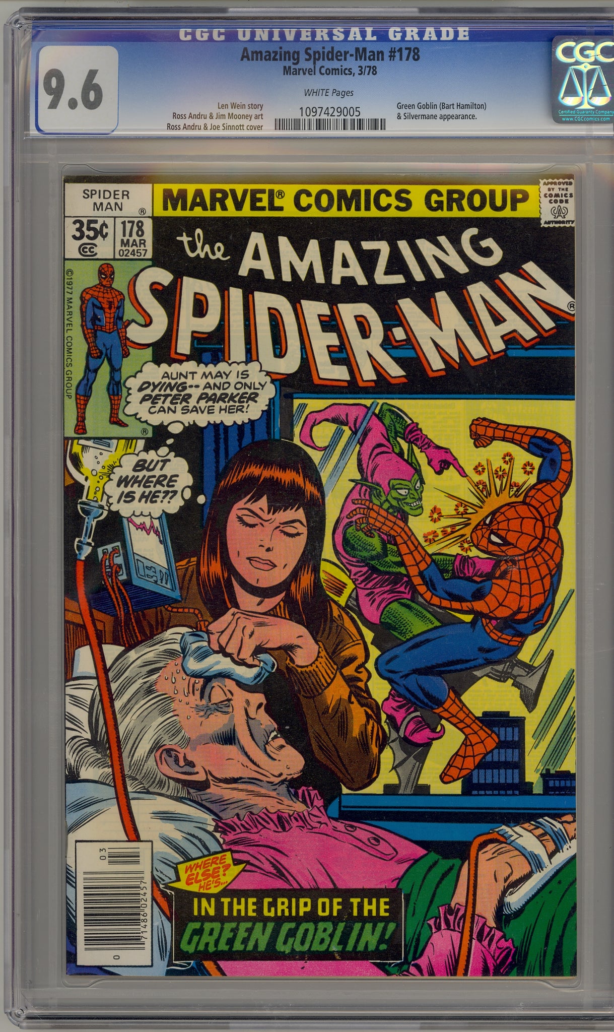 Amazing Spider-Man #178 (1978) Green Goblin