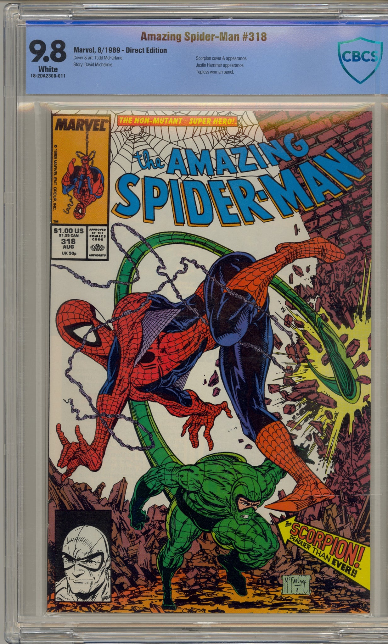 Amazing Spider-Man #318 (1989) Scorpion
