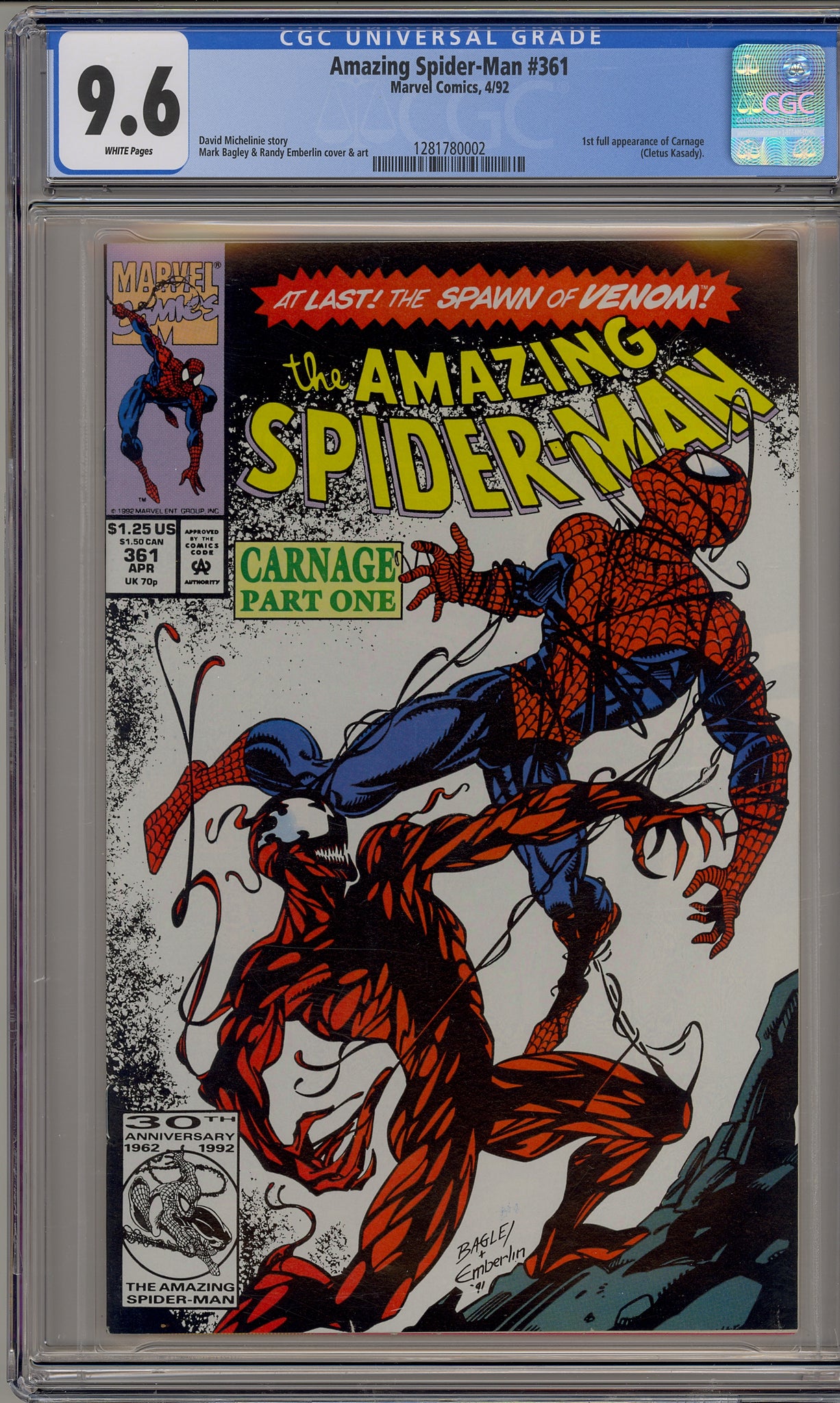 Amazing Spider-Man #361 (1992) Carnage